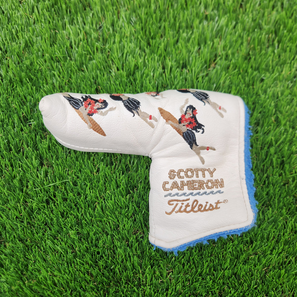 SCOTTY CAMERON 2008 HAWAII PUTTER BLADE HEADCOVER GOOD