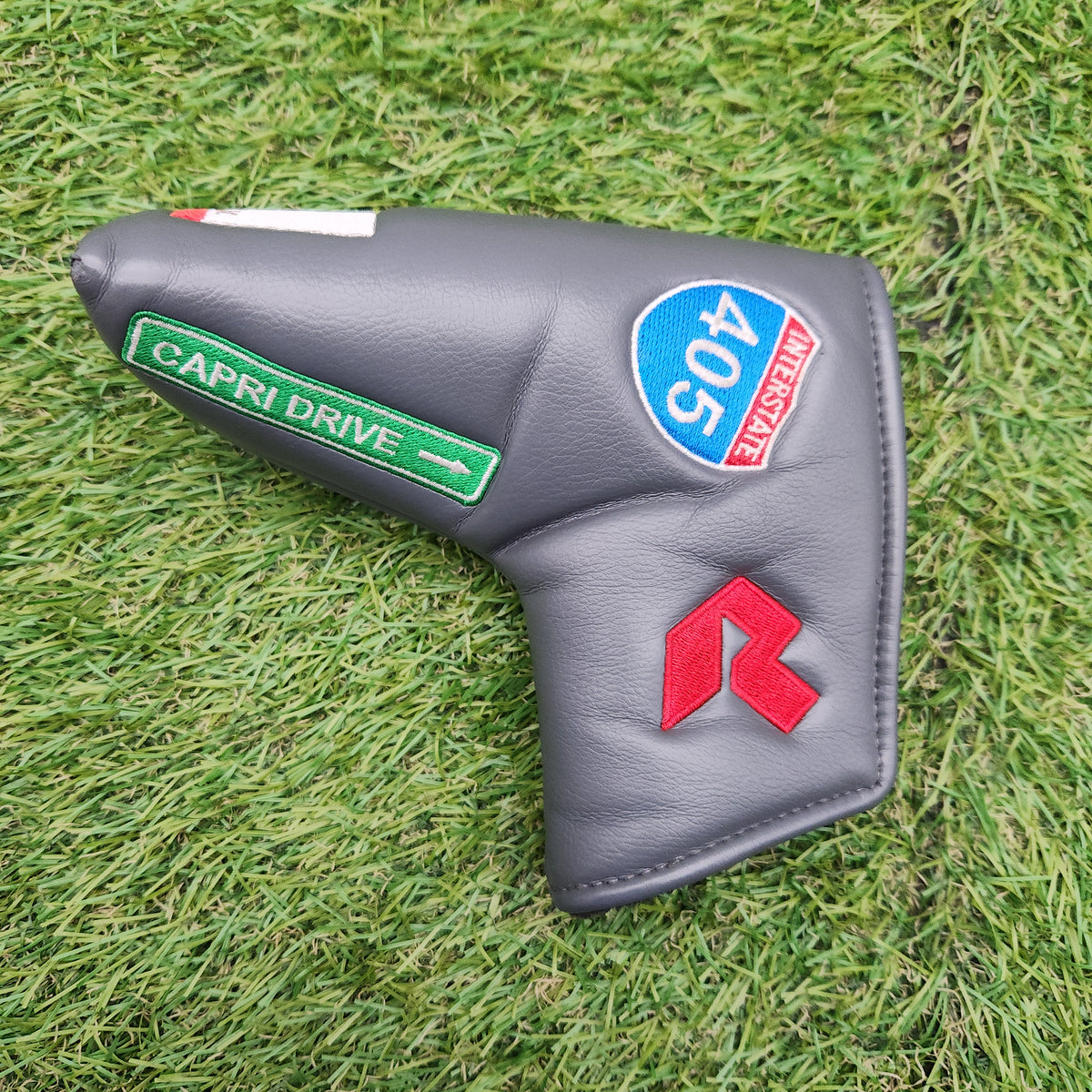 PRG CALIFORNIA REPUBLIC BLADE PUTTER HEADCOVER GOOD