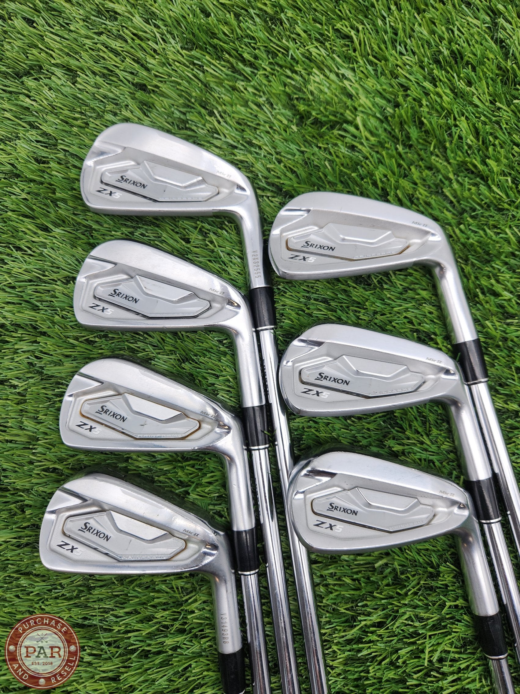 2024 SRIXON ZX5 MKII IRON SET 4-PW STIFF TT DYNAGOLD S300 GOOD