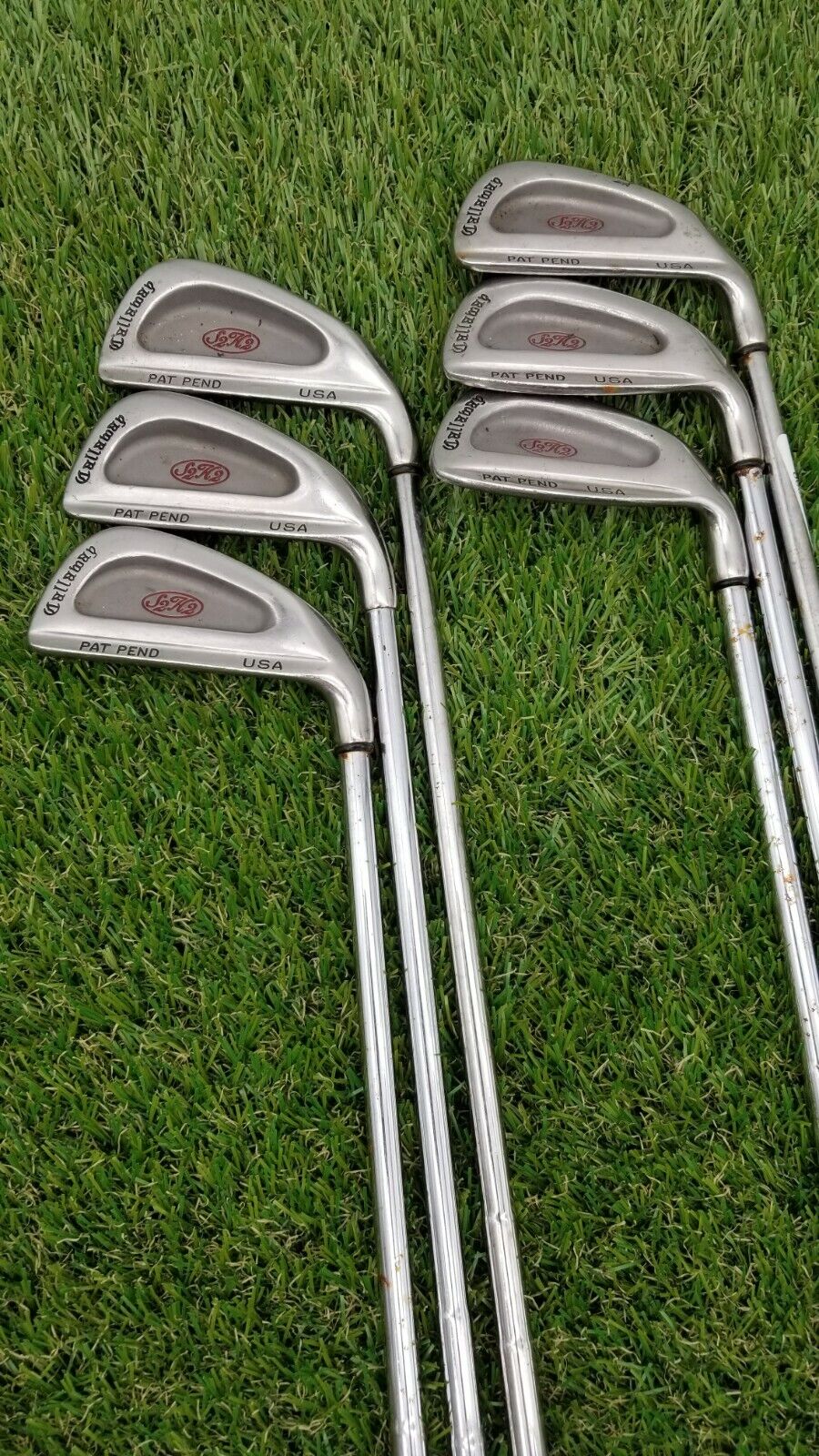 CALLAWAY S2H2 IRON SET 3-9I (NO 4IRON) STIFF MEMPHIS 10 SHAFTS GOOD –  Purchase and Resell
