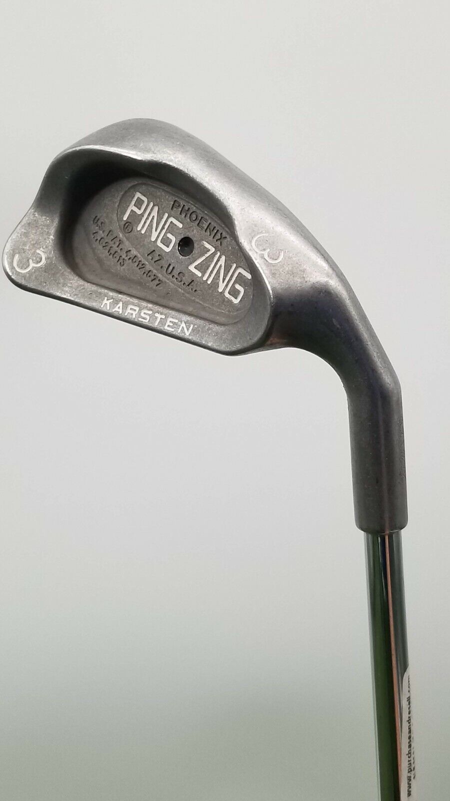 PING ZING IRON STIFF PING KT-M STEEL SHAFT (BLACK DOT) FAIR