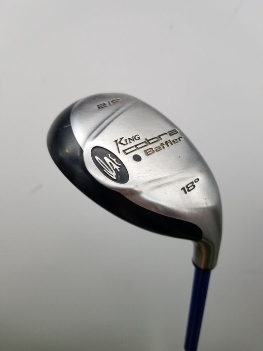 COBRA BAFFLER 2 HYBRID 18* REGULAR GRAFFALOY PROLAUNCH BLUE 75R KZG 41" GOOD