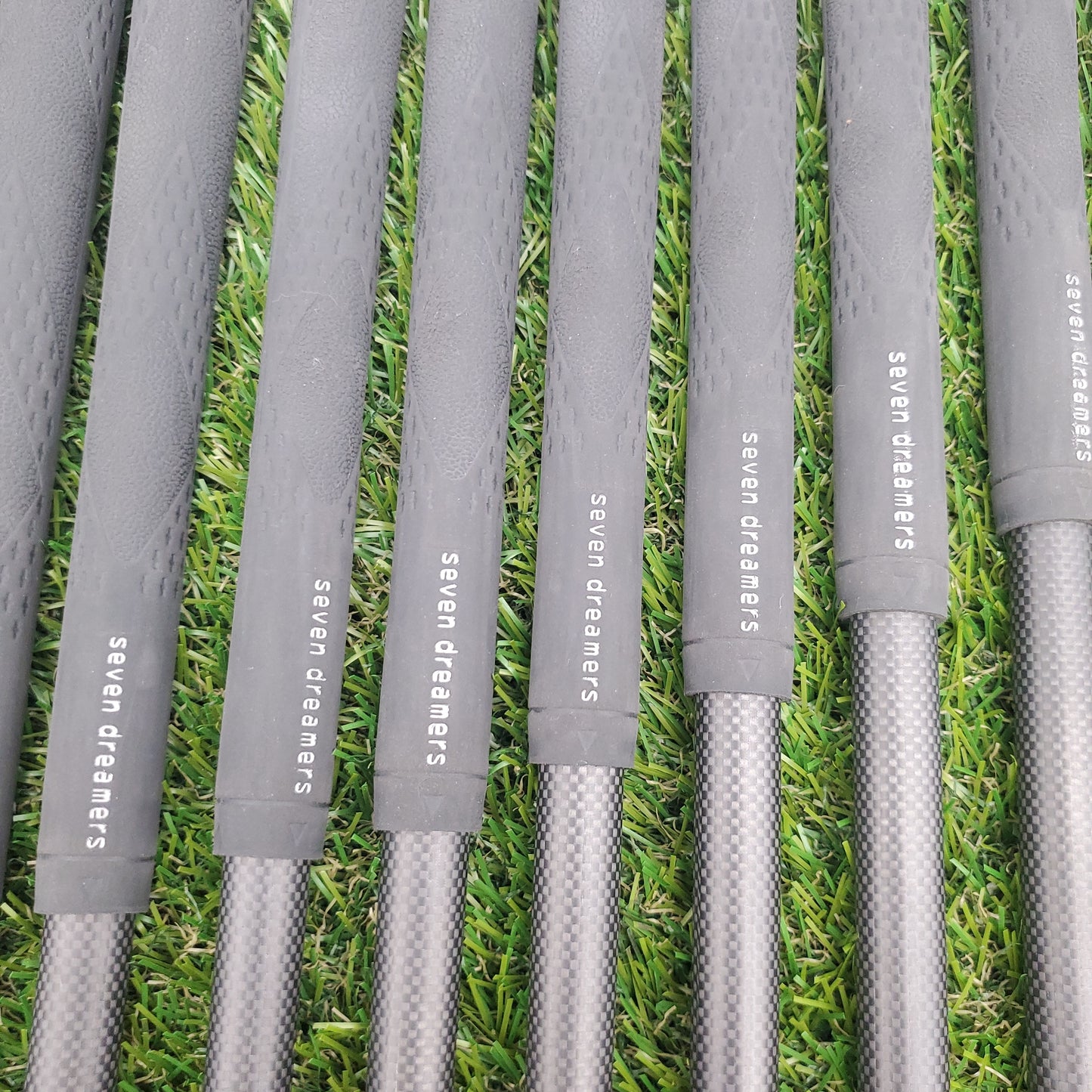 SEVEN DREAMERS IRON SHAFT SET 4-PW/AW/SW/LW 10PC SET VERYGOOD