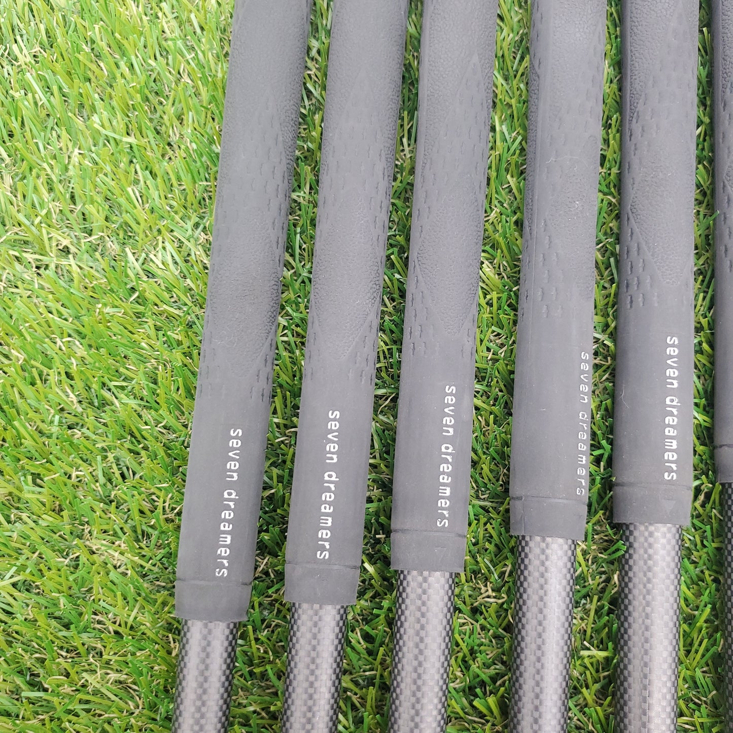 SEVEN DREAMERS IRON SHAFT SET 4-PW/AW/SW/LW 10PC SET VERYGOOD