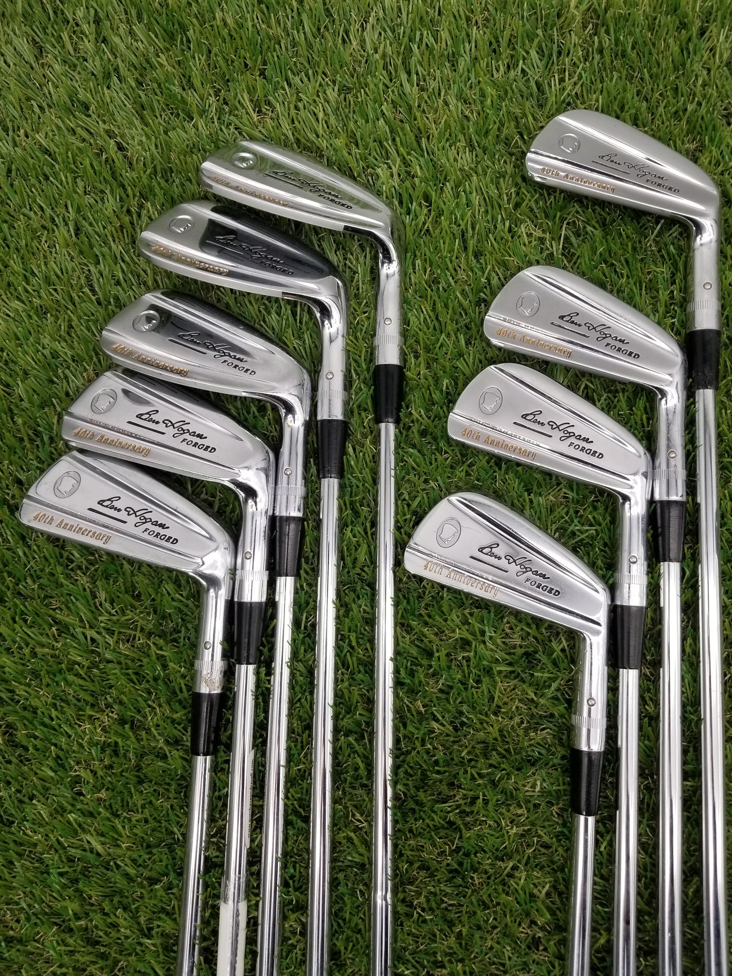 BEN HOGAN LEGEND IRON SET 2-PW STIFF 40TH ANNIV. 149/1500 LIMITED EDITION MINT DEMO