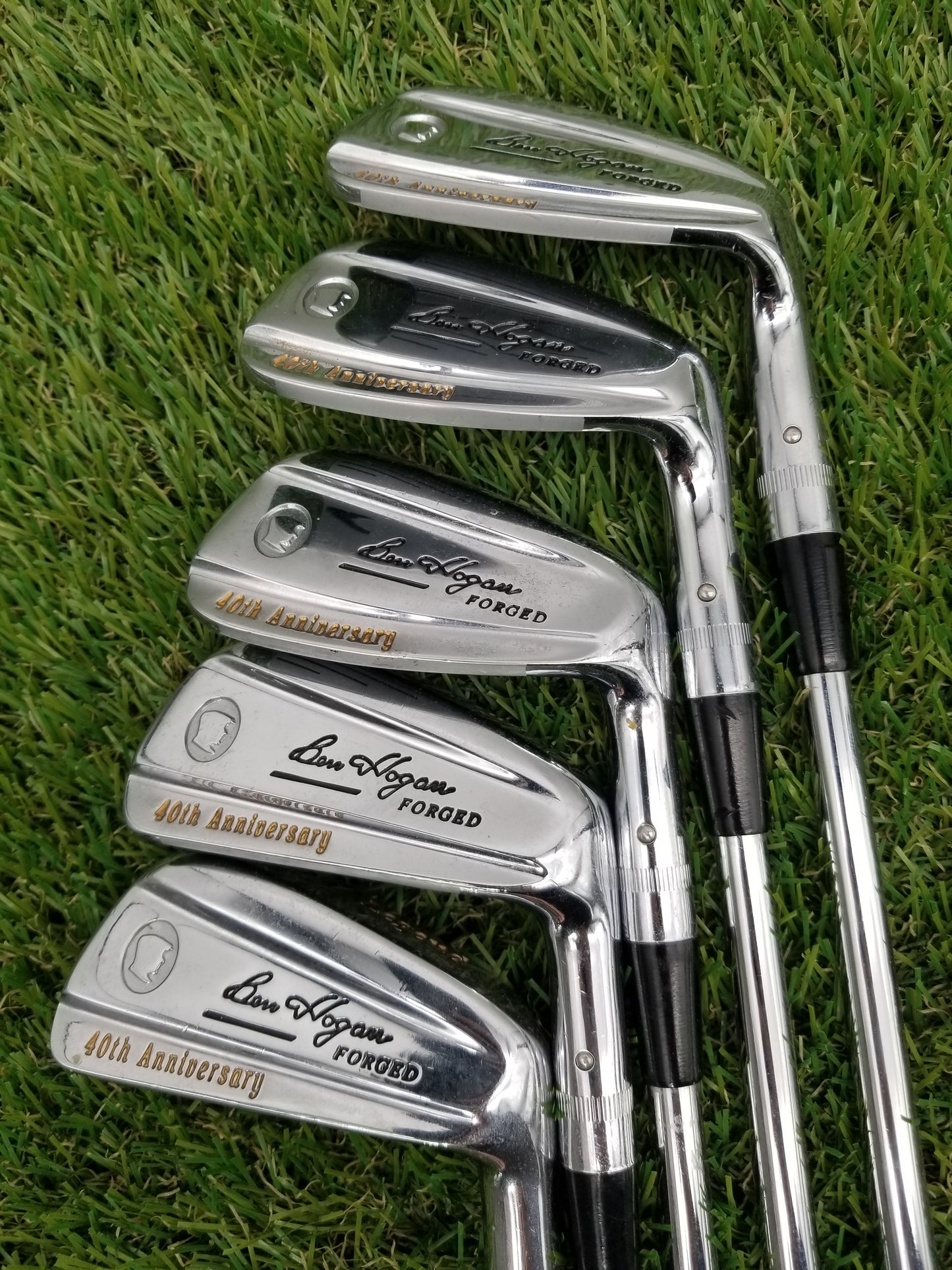 BEN HOGAN LEGEND IRON SET 2-PW STIFF 40TH ANNIV. 149/1500 LIMITED EDITION MINT DEMO