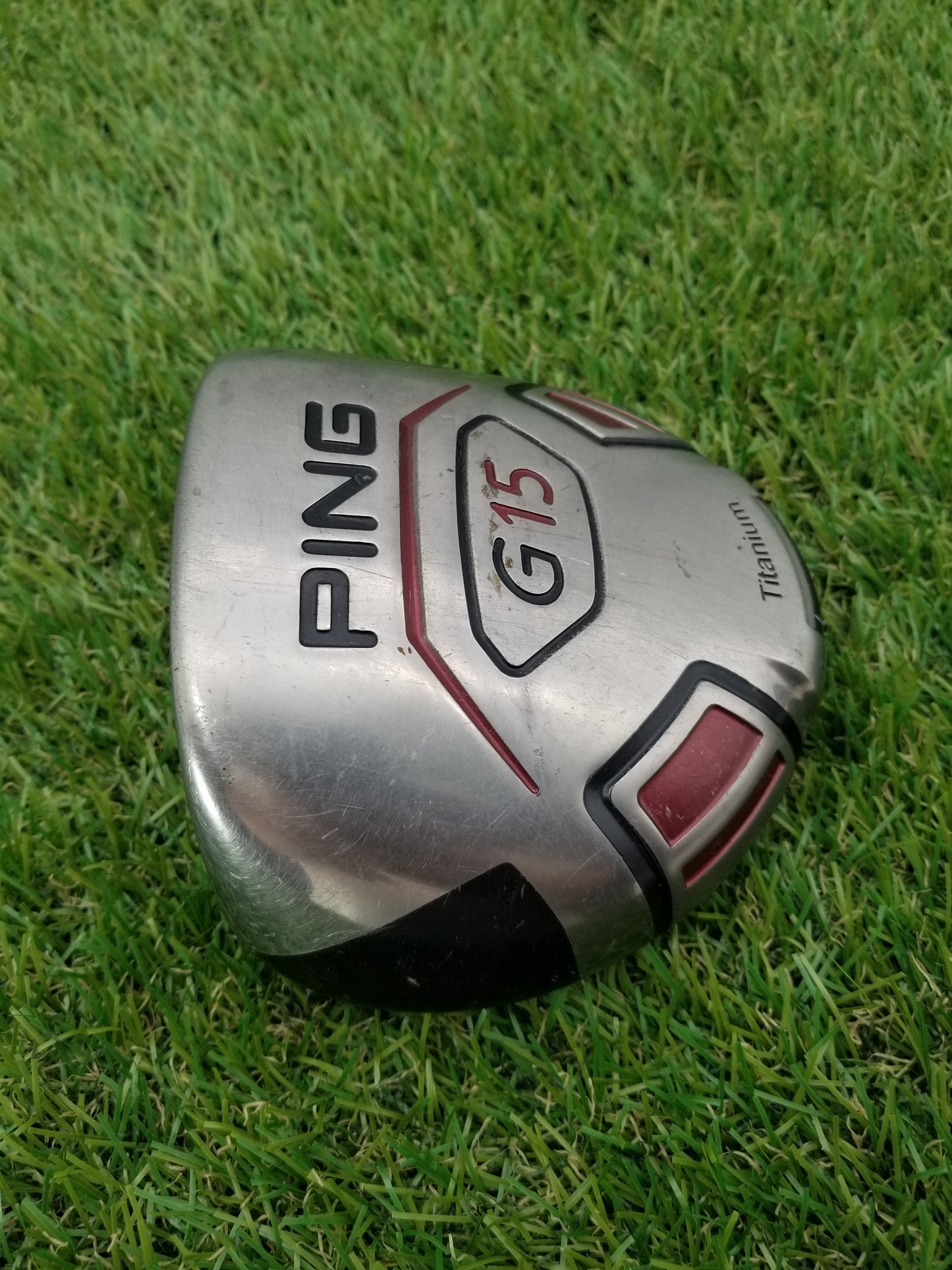 PING G15 DRIVER HEAD 9* CLUBHEAD POOR