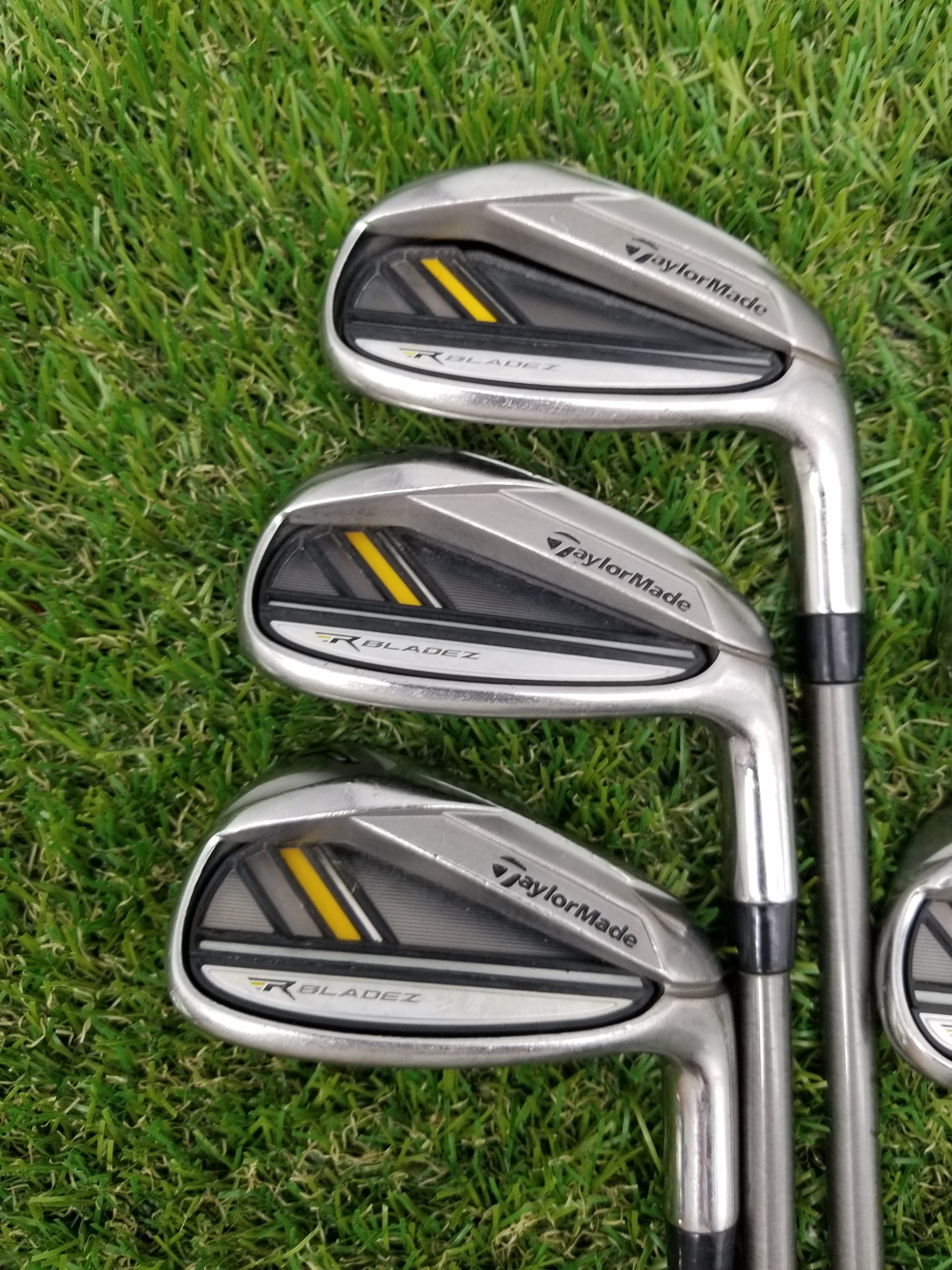 2013 TAYLORMADE RBLADEZ IRON SET 5-PW STIFF AREOTECH STEELFIBER I95 GO –  Purchase and Resell
