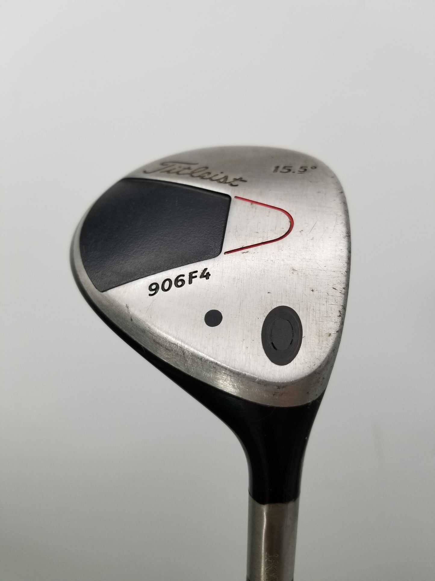 2007 TITLEIST PT 906F4 3 WOOD 15.5* STIFF ALDILA NV GREEN 75 FAIR