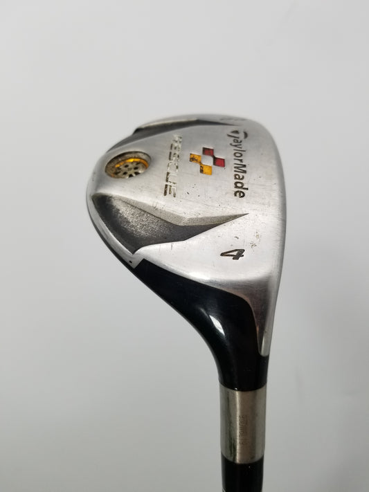 2009 TAYLORMADE RESCUE TP 4 HYBRID 22* STIFF ALDILA REAX 65 GOOD