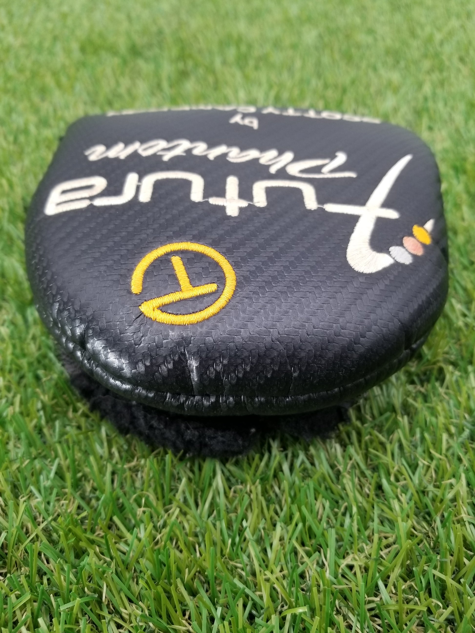 Copritesta Putter Golf Scotty Cameron Phantom X Mallet Giallo - Foto 5