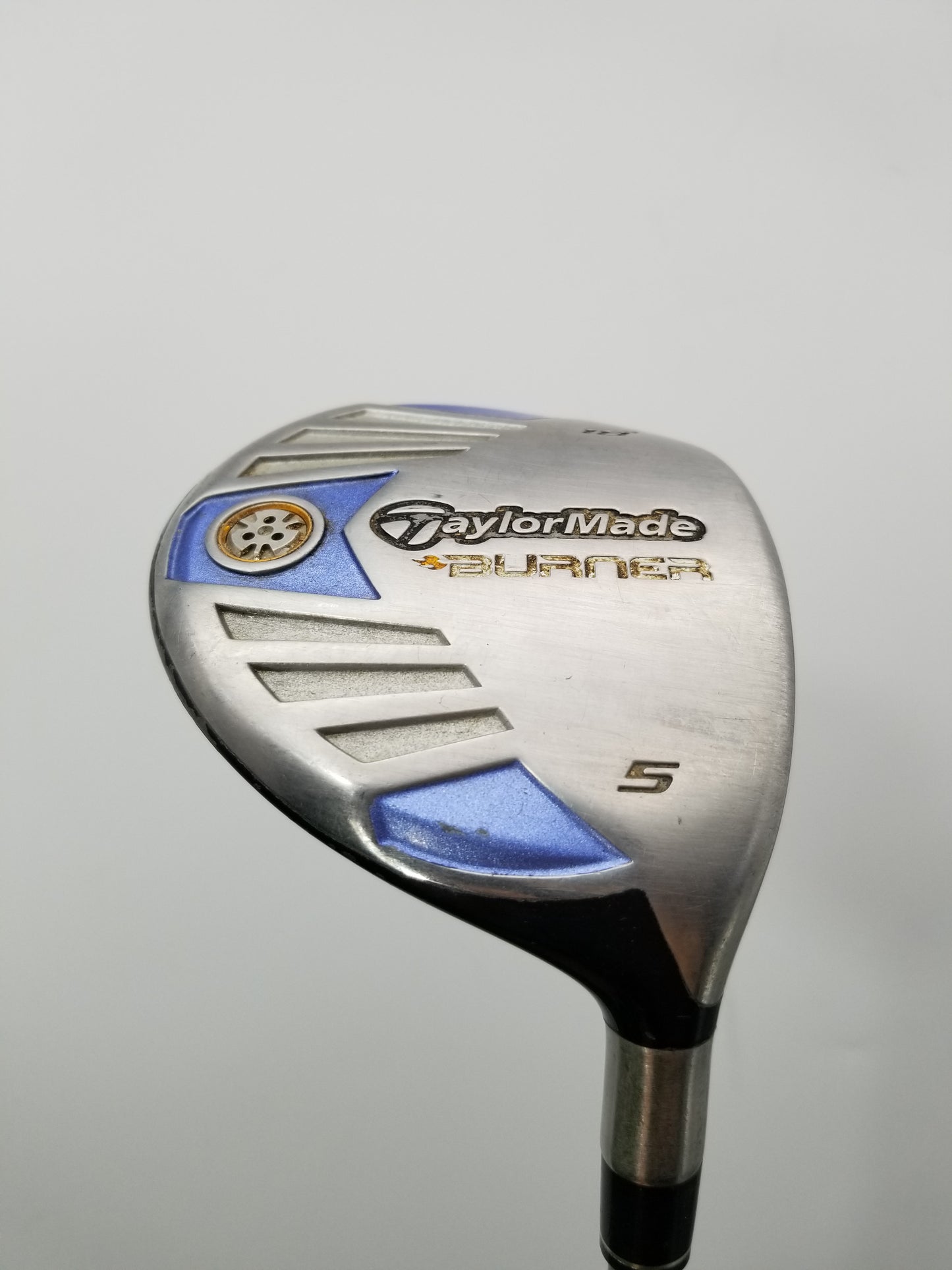 2007 TAYLORMADE BURNER 5 WOOD 18* LADIES REAX SUPERFAST 50G + HC FAIR