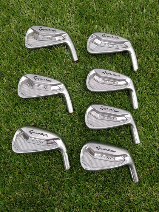 2017 TAYLORMADE P770 IRON SET 4-PW CLUBHEAD ONLY FAIR
