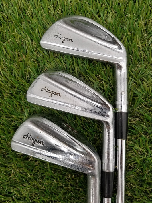 BEN HOGAN RADIAL IRON SET 3-5I,7I-PW REGULAR STEEL SHAFT FAIR