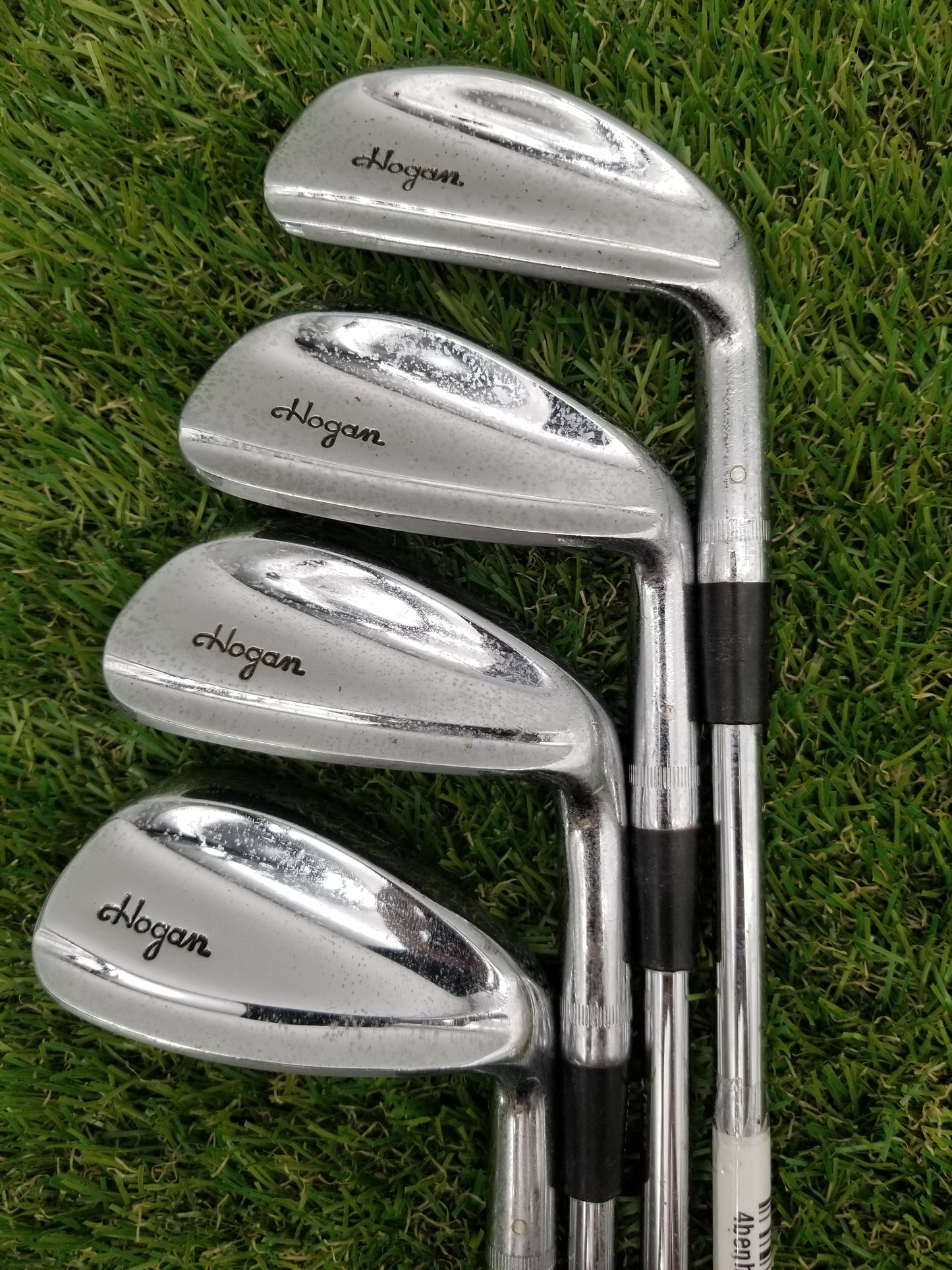 BEN HOGAN RADIAL IRON SET 3-5I,7I-PW REGULAR STEEL SHAFT FAIR