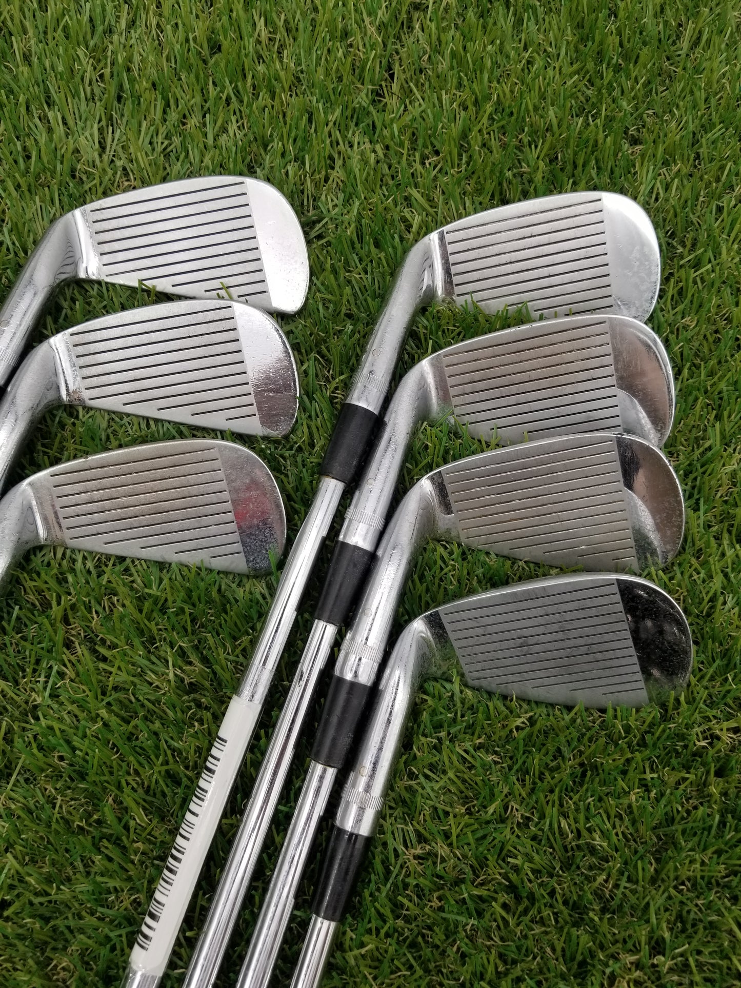 BEN HOGAN RADIAL IRON SET 3-5I,7I-PW REGULAR STEEL SHAFT FAIR