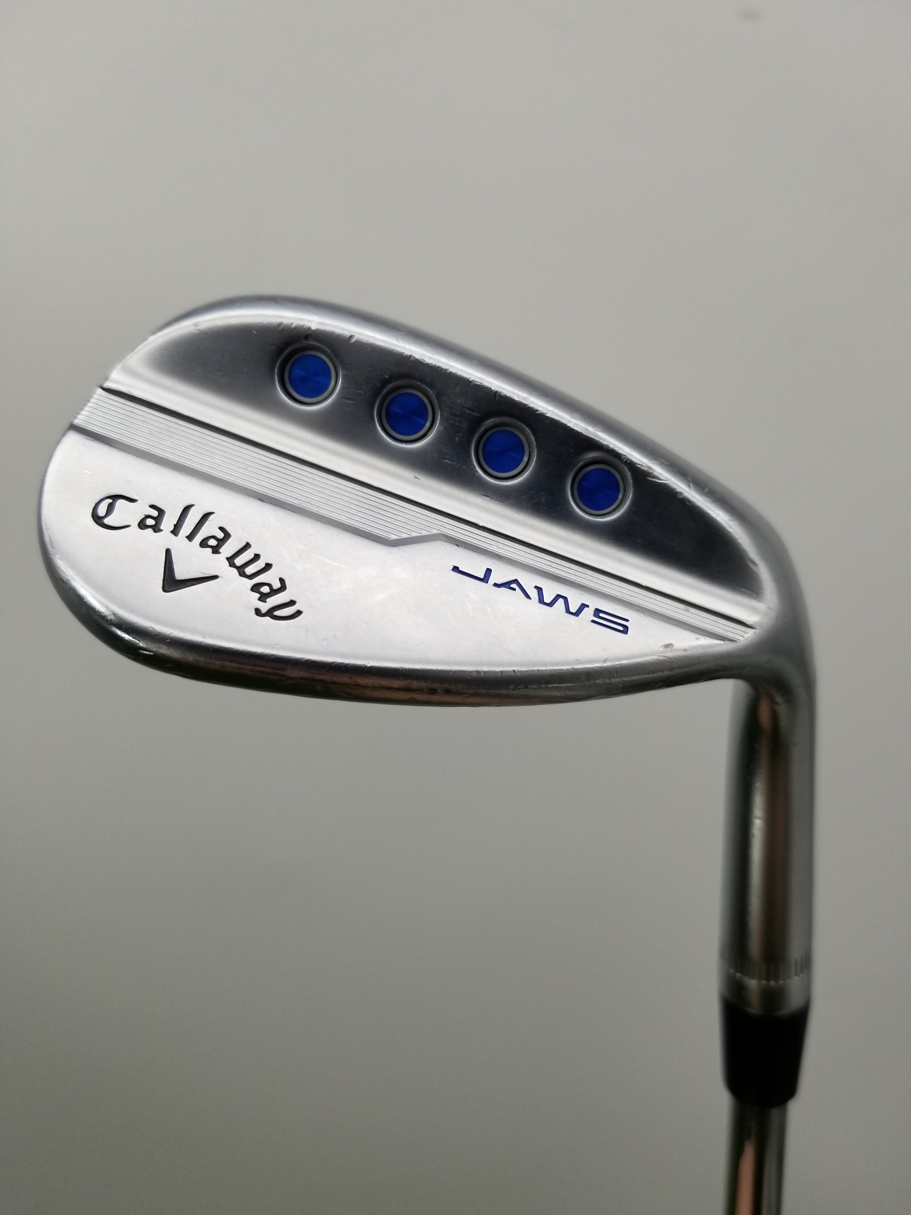 2019 CALLAWAY JAWS MD5 PLATINUM CHROME WEDGE 60*/10S STIFF DYN GLD