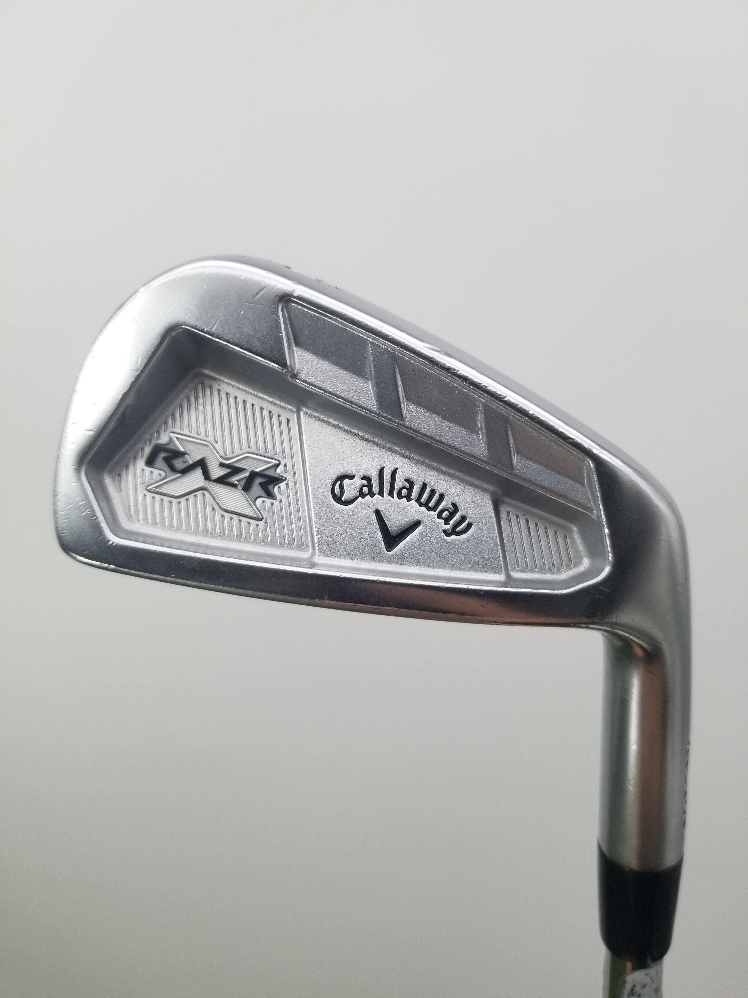 2011 CALLAWAY RAZR X FORGED 6 IRON STIFF PROJECTX RIFLE PRECISION FLIGHTED  37.5