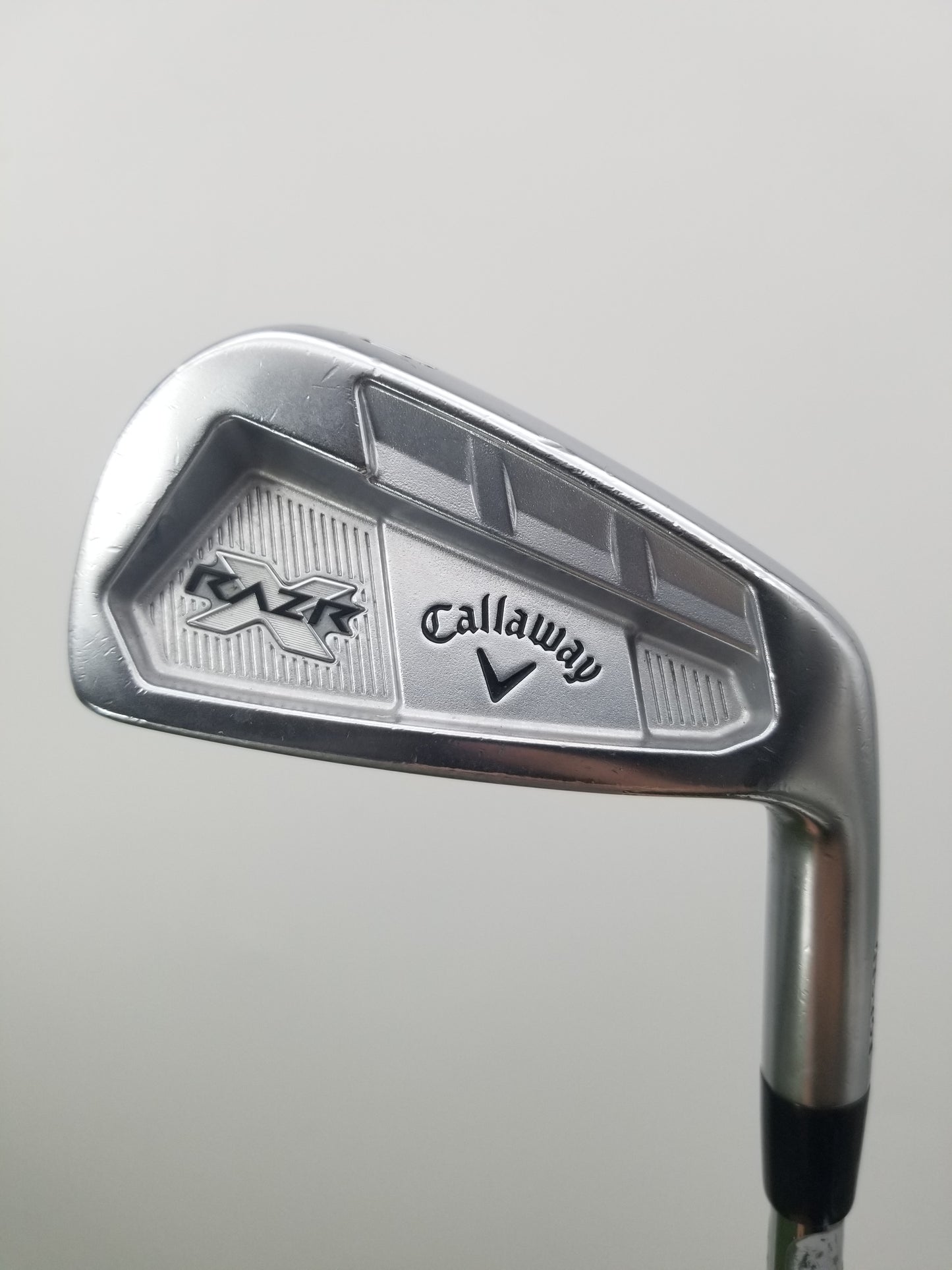 2011 CALLAWAY RAZR X FORGED 6 IRON STIFF PROJECTX RIFLE PRECISION FLIGHTED 37.5" GOOD