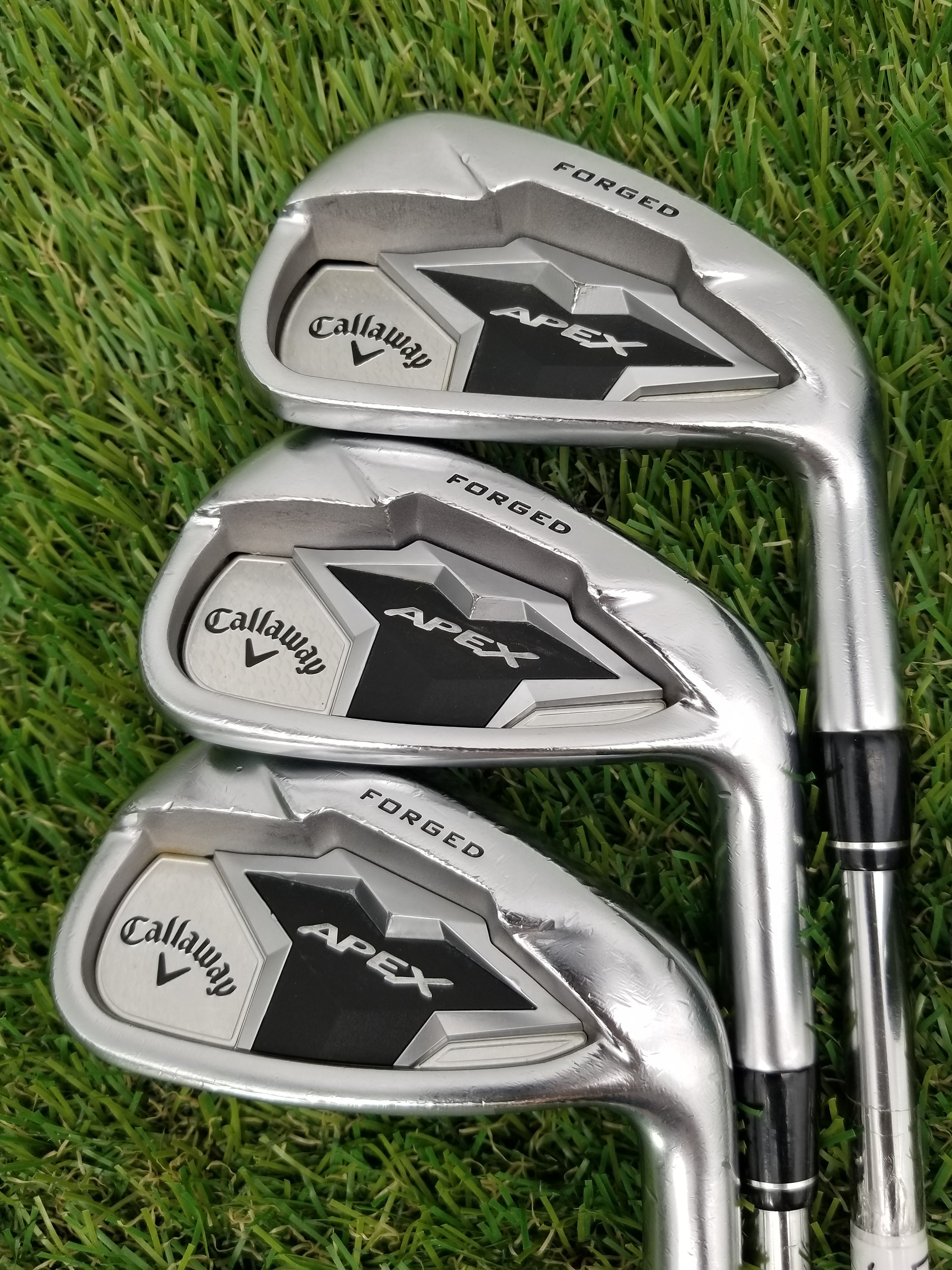 2019 CALLAWAY APEX 19 IRON SET 7I-AW REGULAR PROJECT X CATALYST 50 FAIR