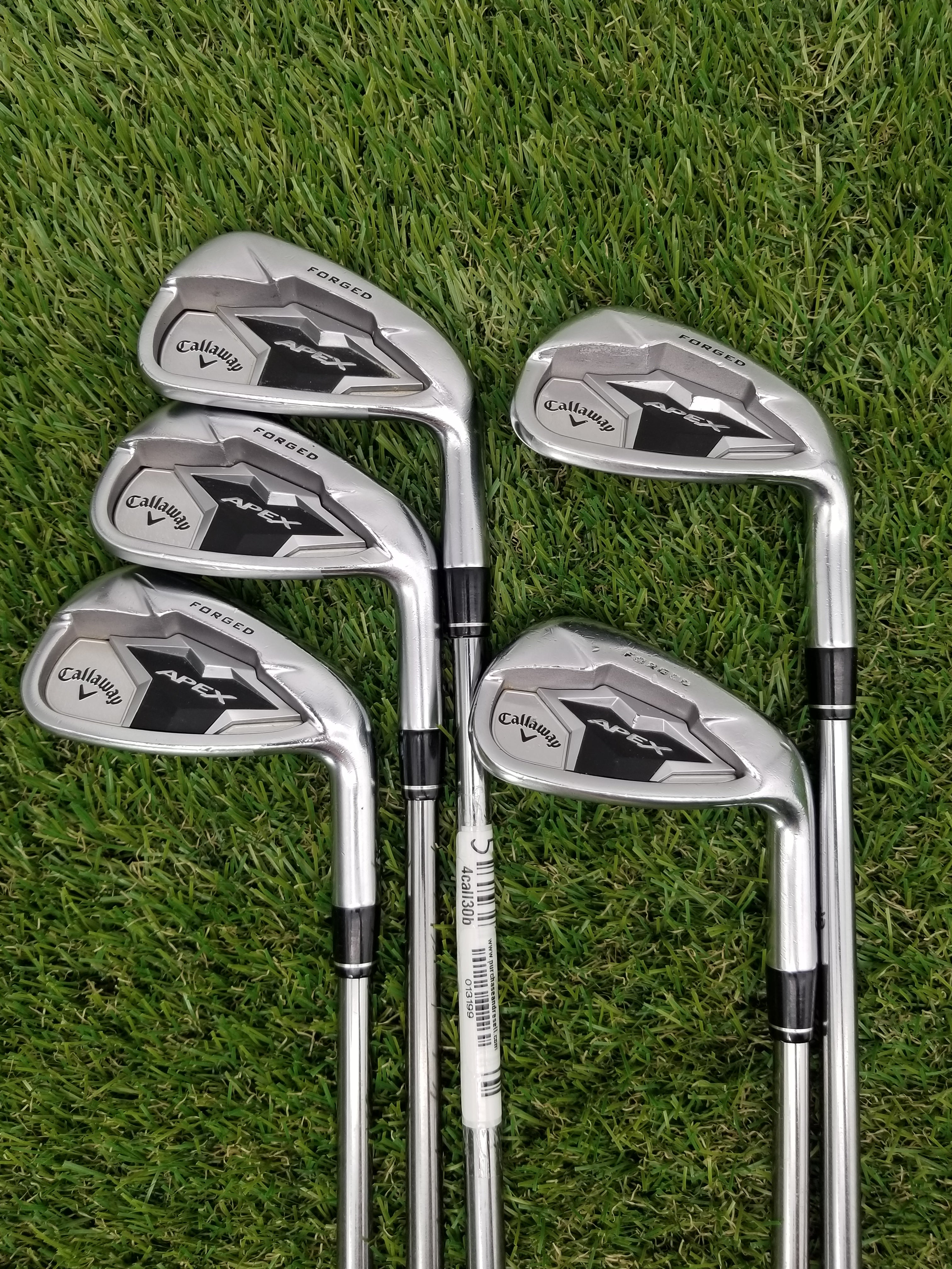 2019 CALLAWAY APEX 19 IRON SET 7I-AW REGULAR PROJECTX CATALYST 50 FAIR