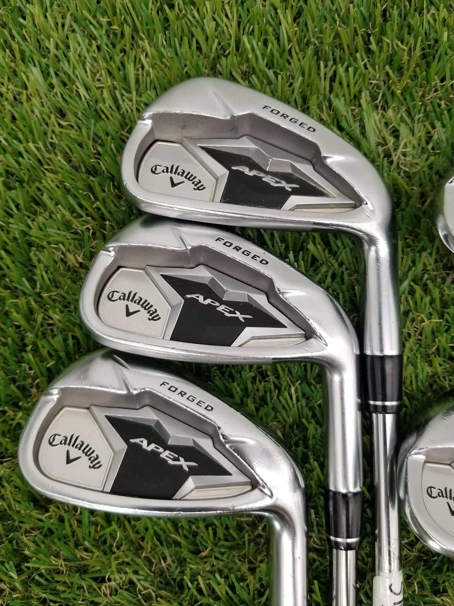 2019 CALLAWAY APEX 19 IRON SET 7I-AW REGULAR PROJECTX CATALYST 50 FAIR