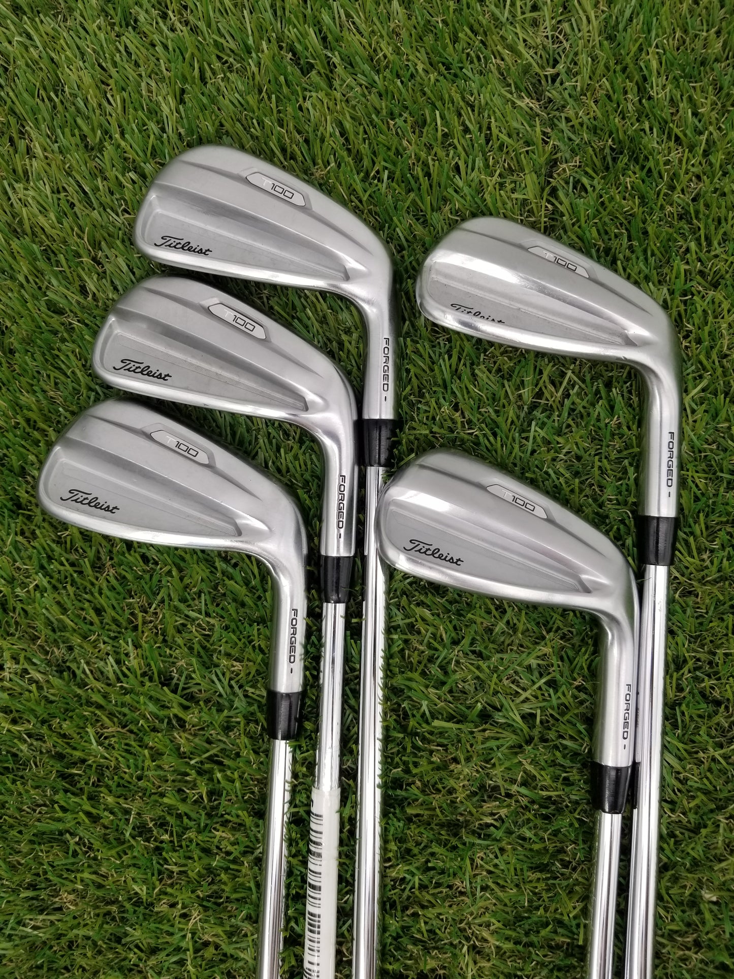 2021 TITLEIST T100 IRON SET 6-PW XSTIFF PROJECTX RIFLE PRECISION GOOD