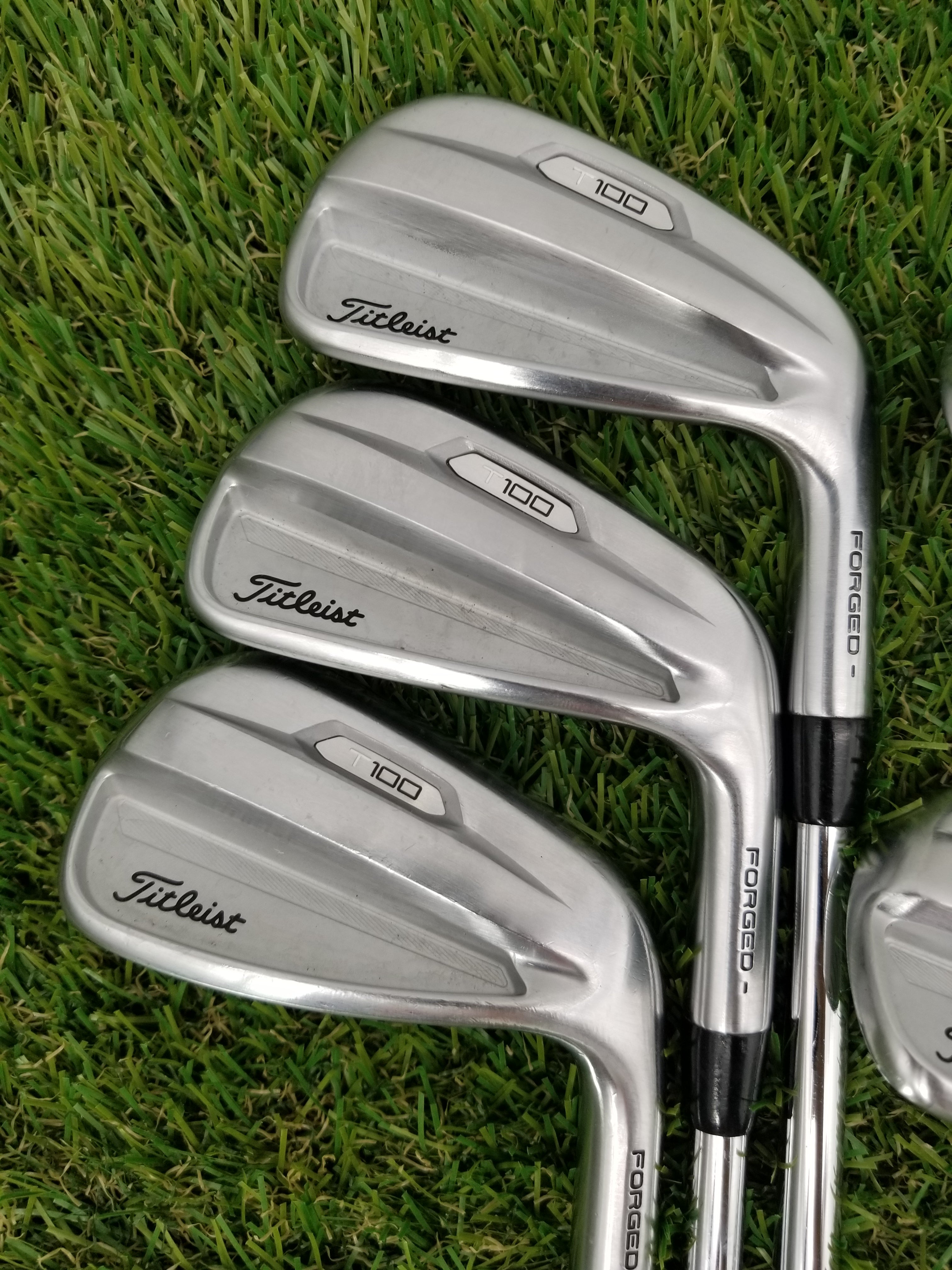 2021 TITLEIST T100 IRON SET 6-PW XSTIFF PROJECTX RIFLE PRECISION GOOD