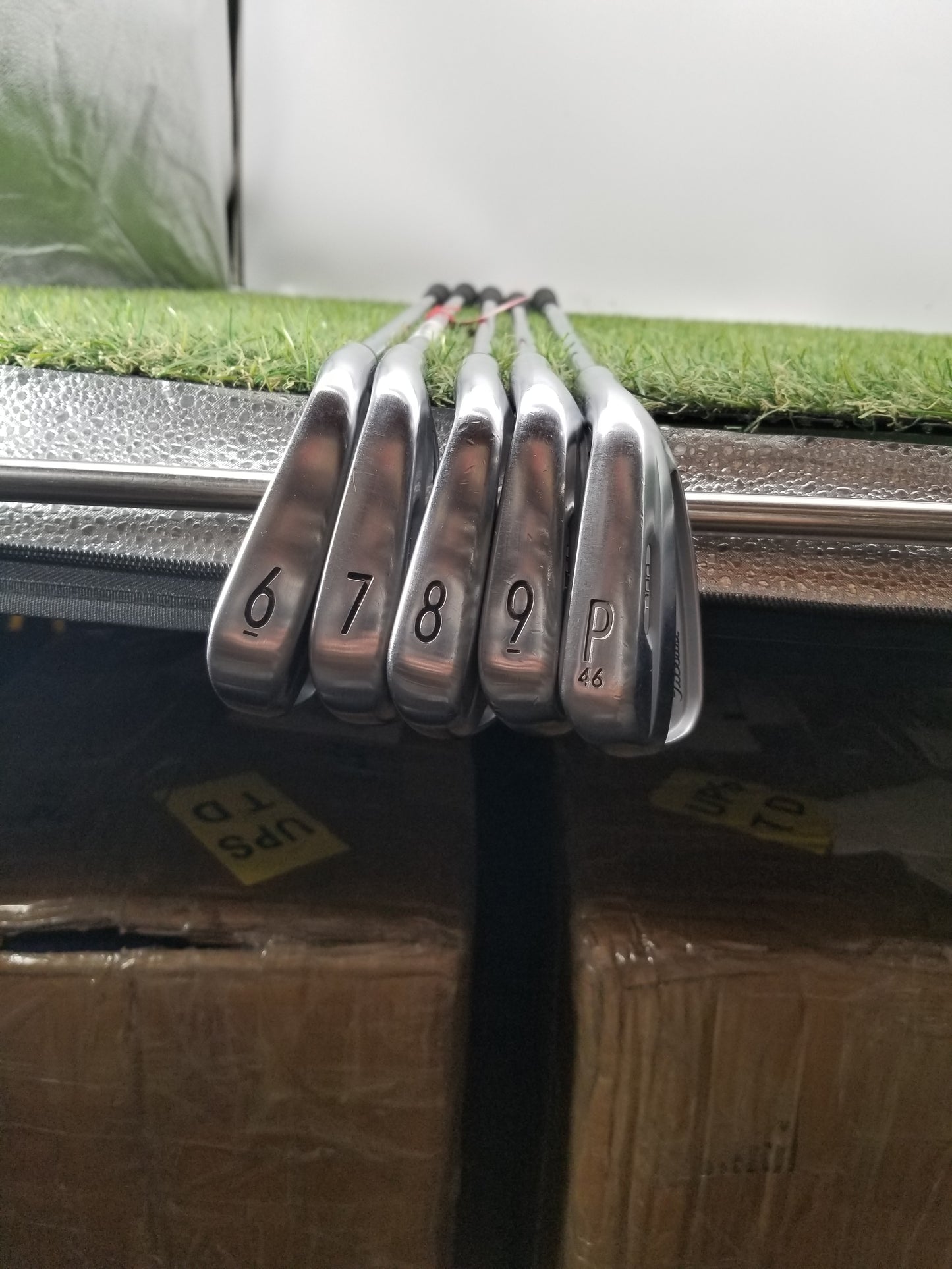 2021 TITLEIST T100 IRON SET 6-PW XSTIFF PROJECTX RIFLE PRECISION GOOD