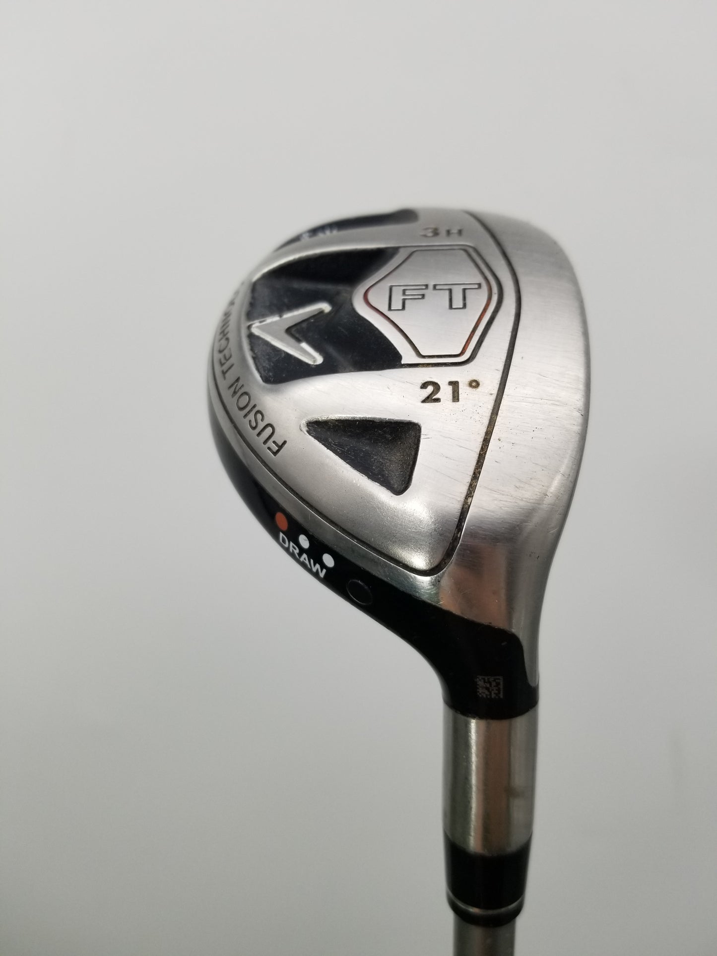 2008 CALLAWAY FT 3 HYBRID 21* SENIOR FUJIKURA FIT-ON FAIR