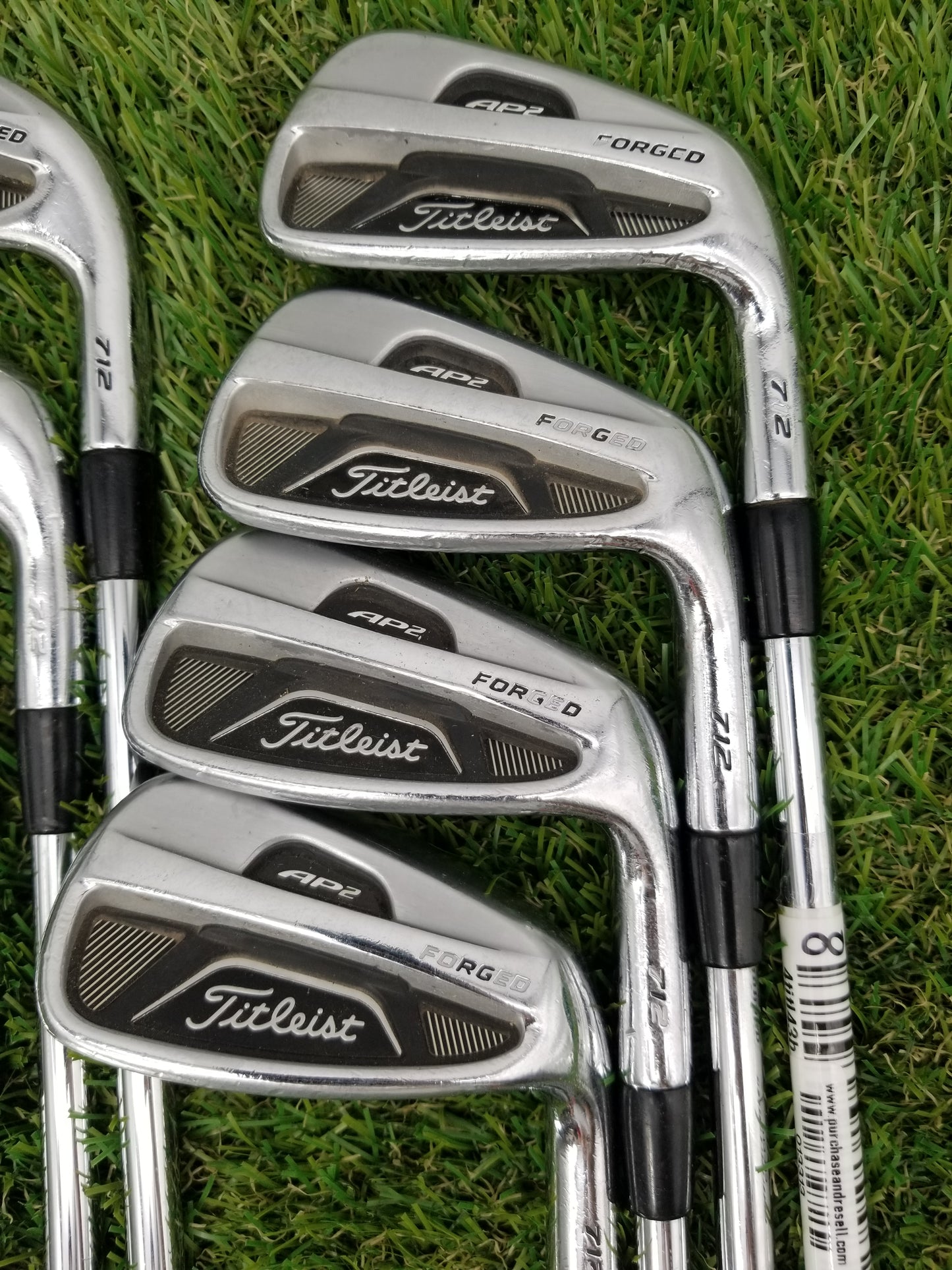 2011 TITLEIST 712 AP2 IRON SET 3I-PW XSTIFF TRUE TEMPER DYNAMIC GOLD FAIR