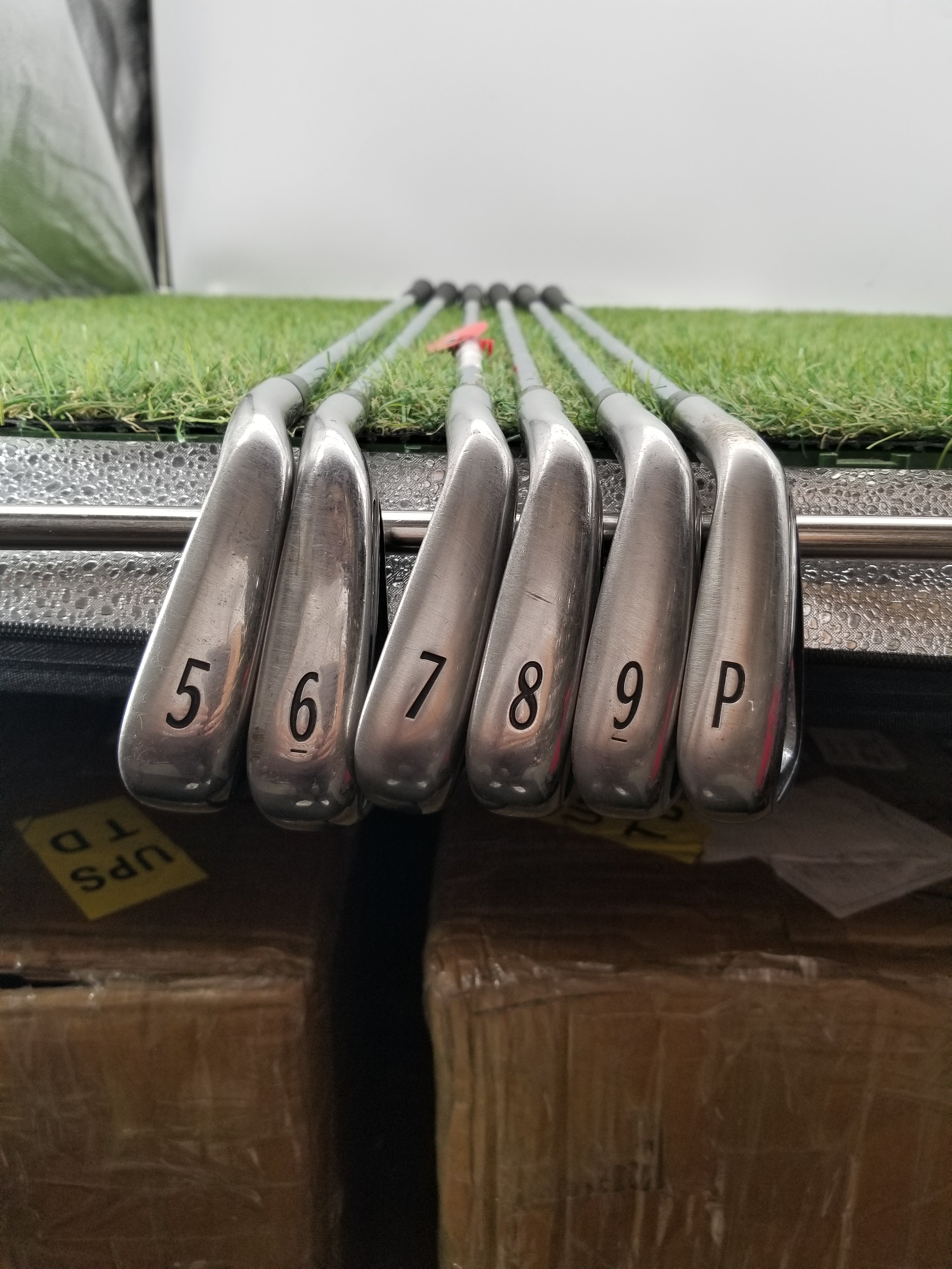 2015 TITLEIST 716 AP1 IRON SET 5I-PW STIFF TRUE TEMPER DYNAMIC