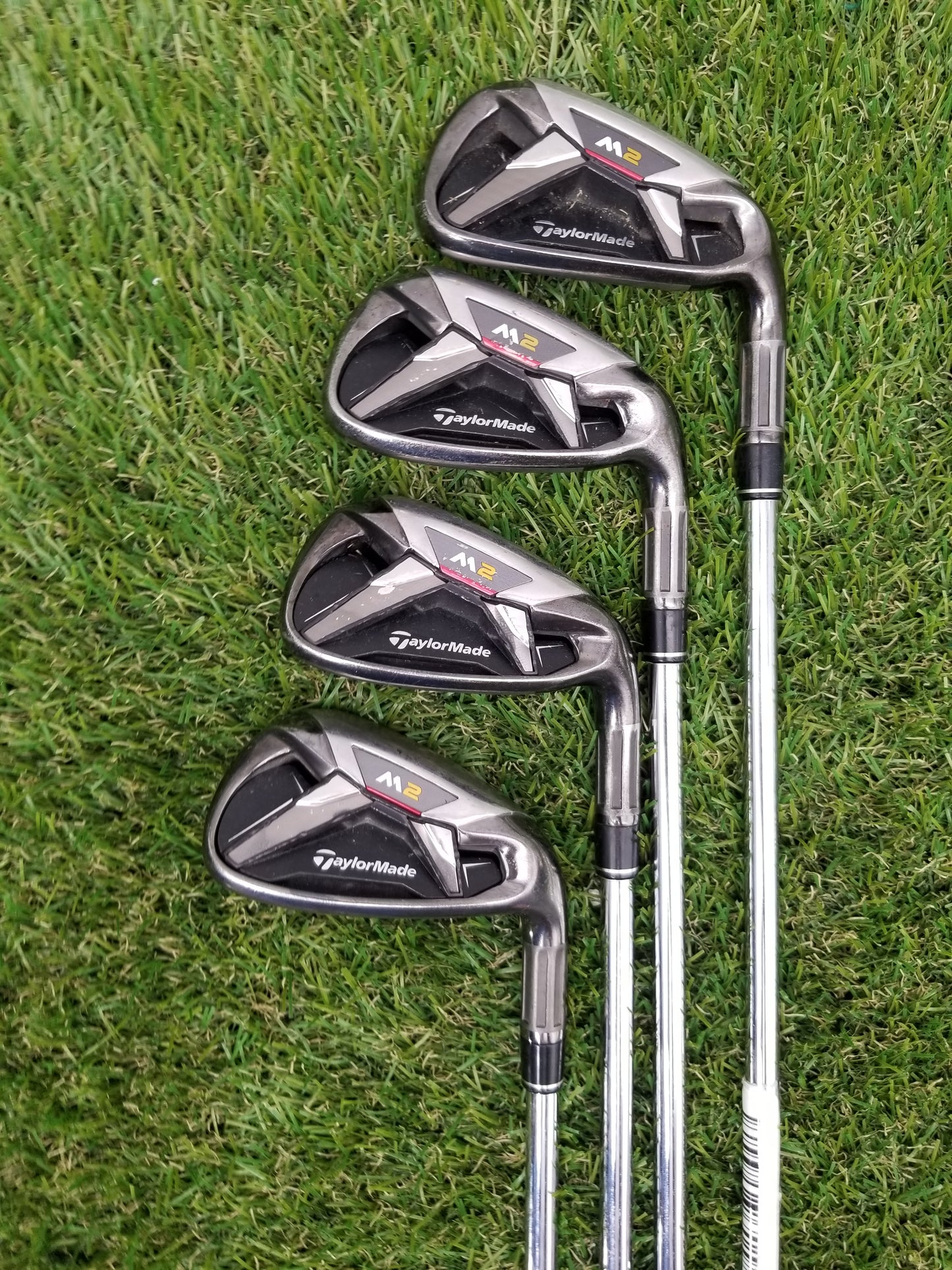 2016 TAYLORMADE M2 IRON SET 7I-PW STIFF FST REAX STEEL 88 HIGH LAUNCH GOOD