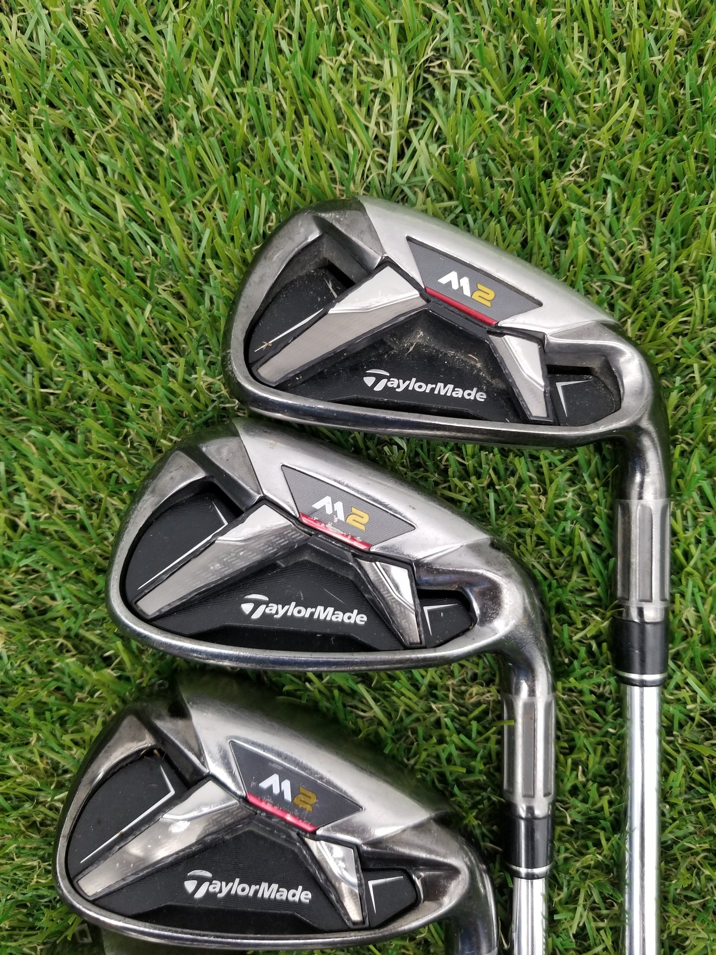 2016 TAYLORMADE M2 IRON SET 7I-PW STIFF FST REAX STEEL 88 HIGH LAUNCH GOOD