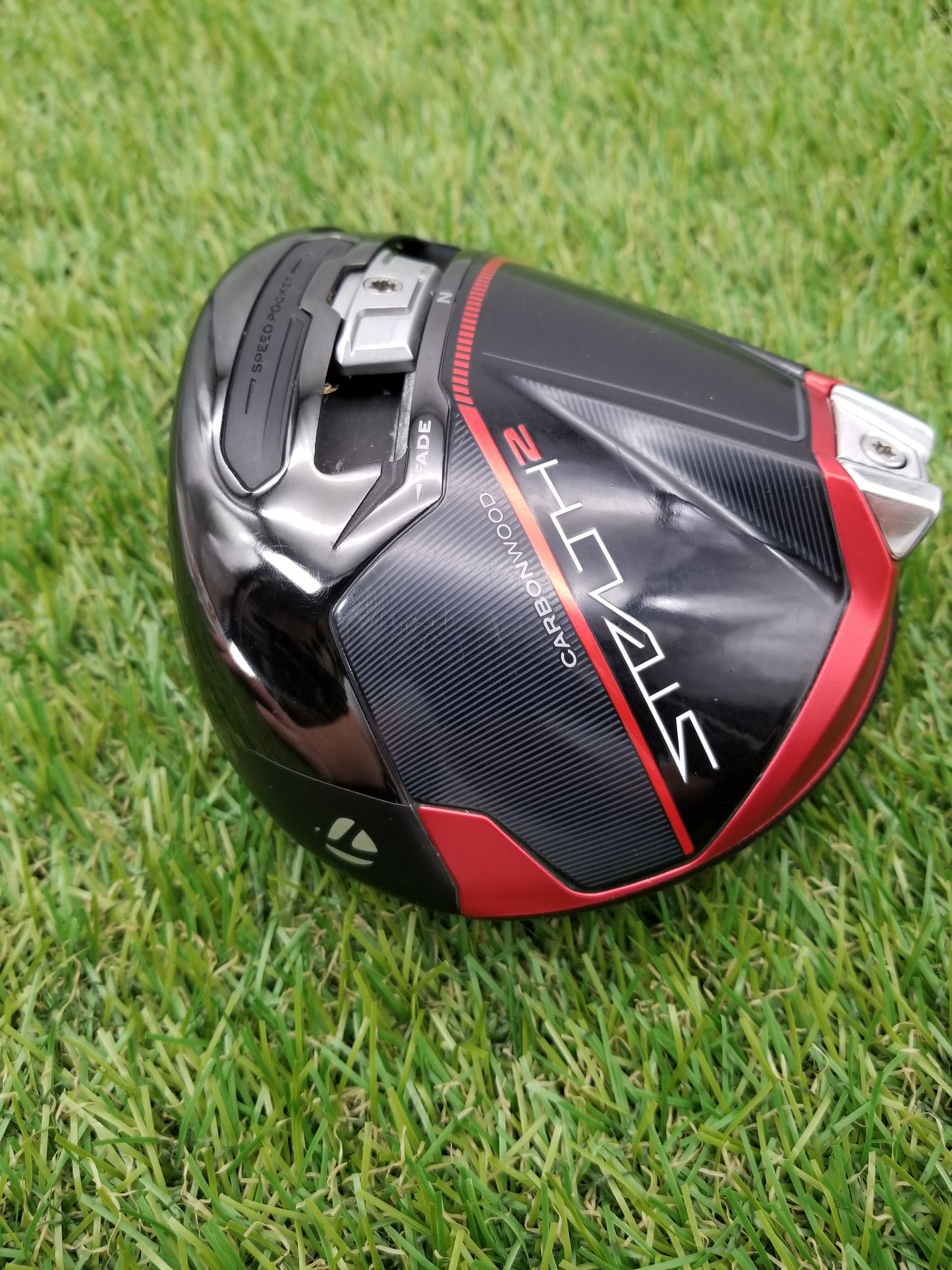 TOUR CERTIFIED 2023 TAYLORMADE STEALTH 2 PLUS DRIVER 8* CLUBHEAD ONLY +HC GOOD