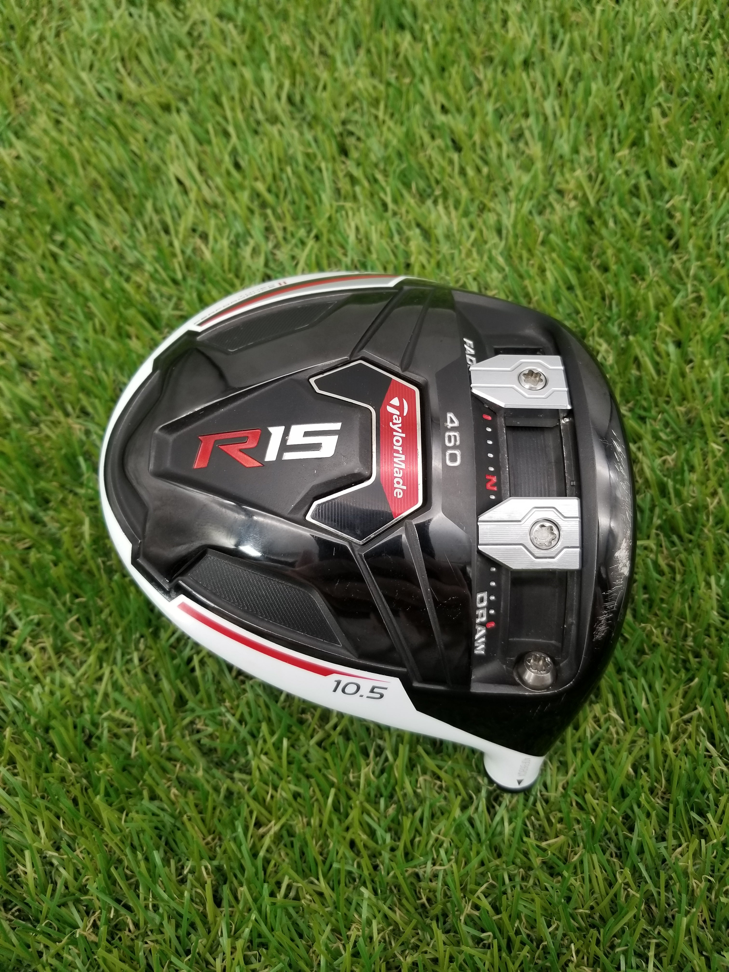 2014 TAYLORMADE R15 460 DRIVER 10.5* CLUBHEAD ONLY FAIR – Purchase