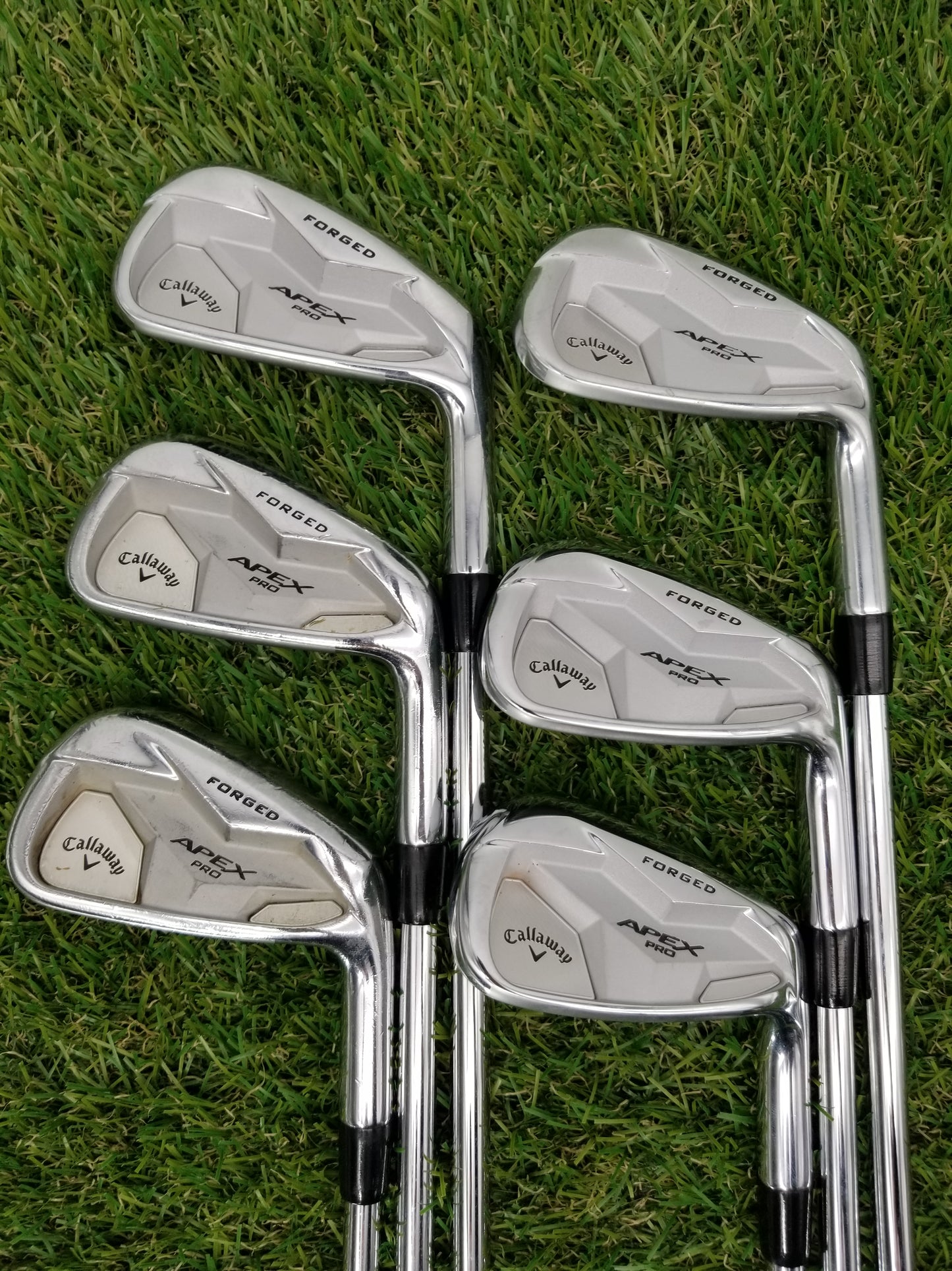 2019 CALLAWAY APEX 19 PRO IRON SET 5-PW STIFF N.S.PRO MODUS3 TOUR105 GOOD