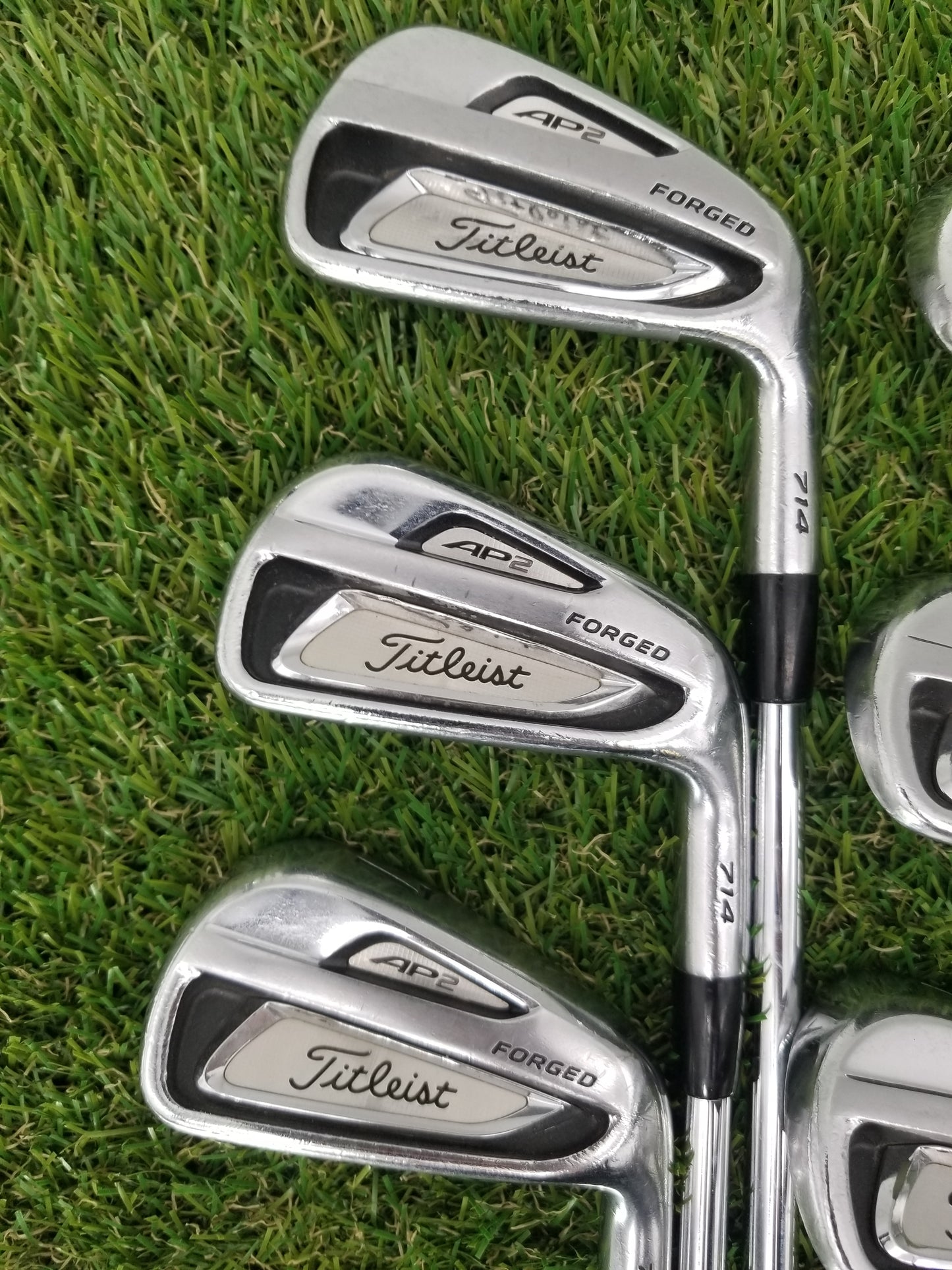 2013 TITLEIST 714 AP2 IRON SET 5I-PW TOUR XSTIFF PROJECT X RIFLE FAIR