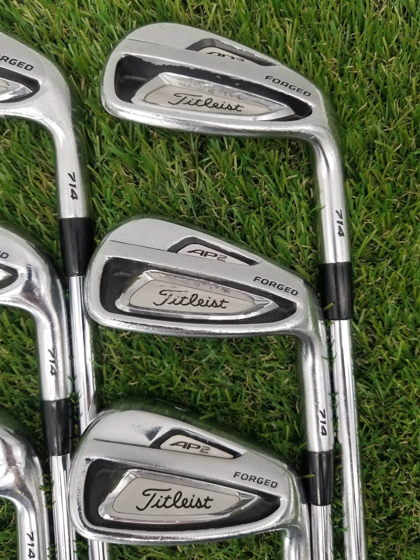 2013 TITLEIST 714 AP2 IRON SET 5I-PW TOUR XSTIFF PROJECT X RIFLE FAIR