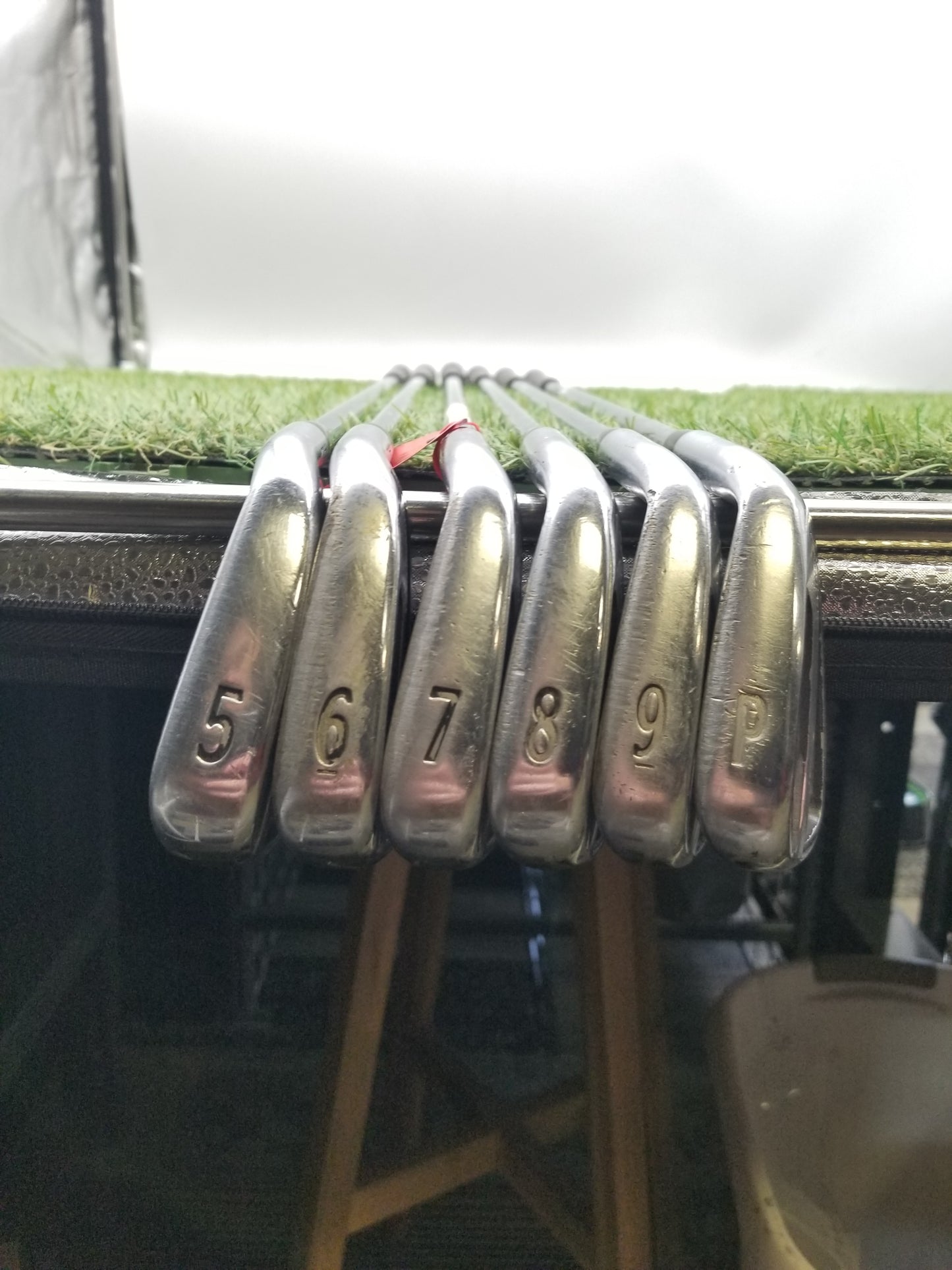 2013 TITLEIST 714 AP2 IRON SET 5I-PW TOUR XSTIFF PROJECT X RIFLE FAIR