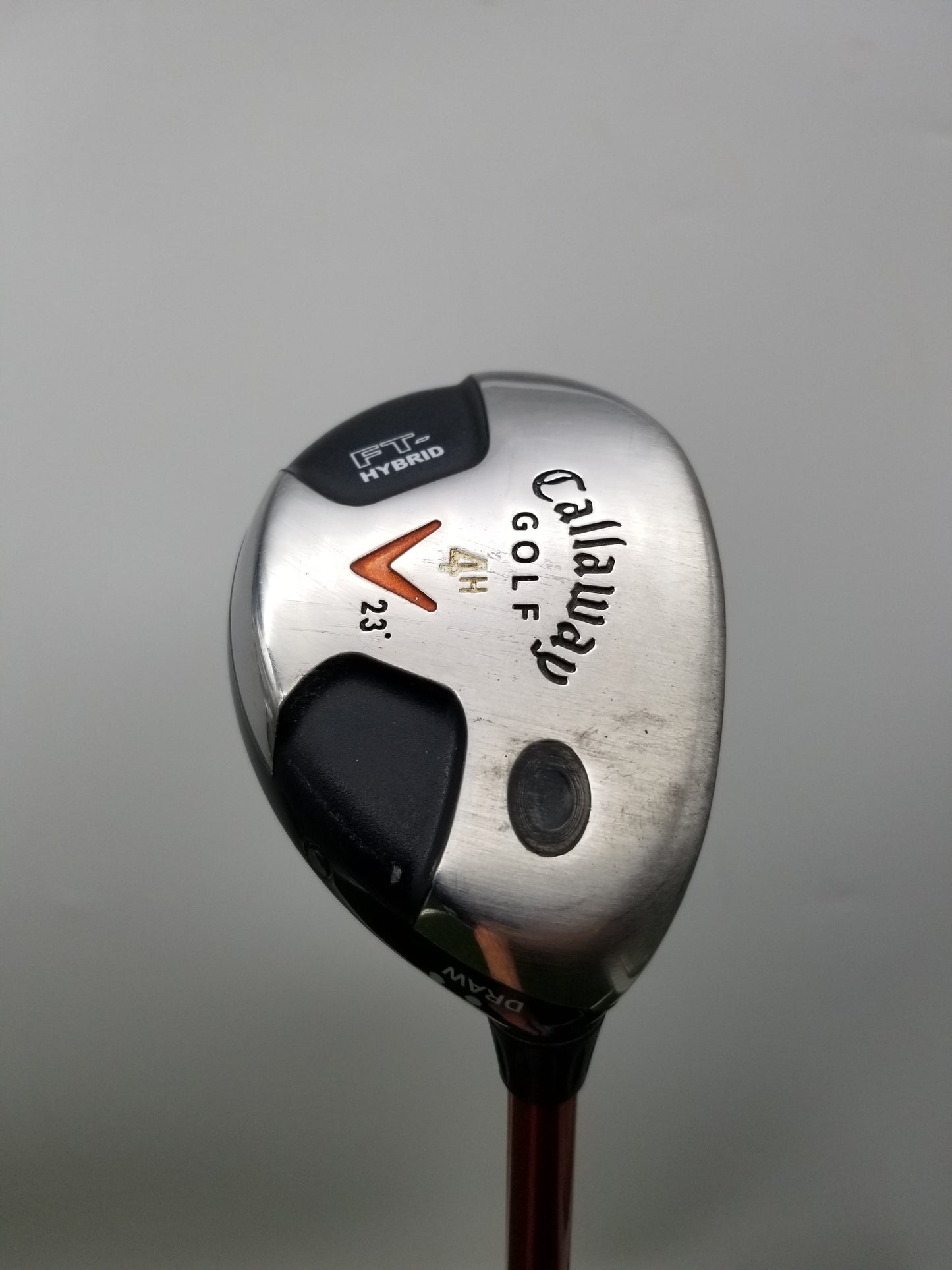 CALLAWAY FT FUSION 4 HYBRID 23* SENIOR ALDILA NVS ORANGE 85 GOOD