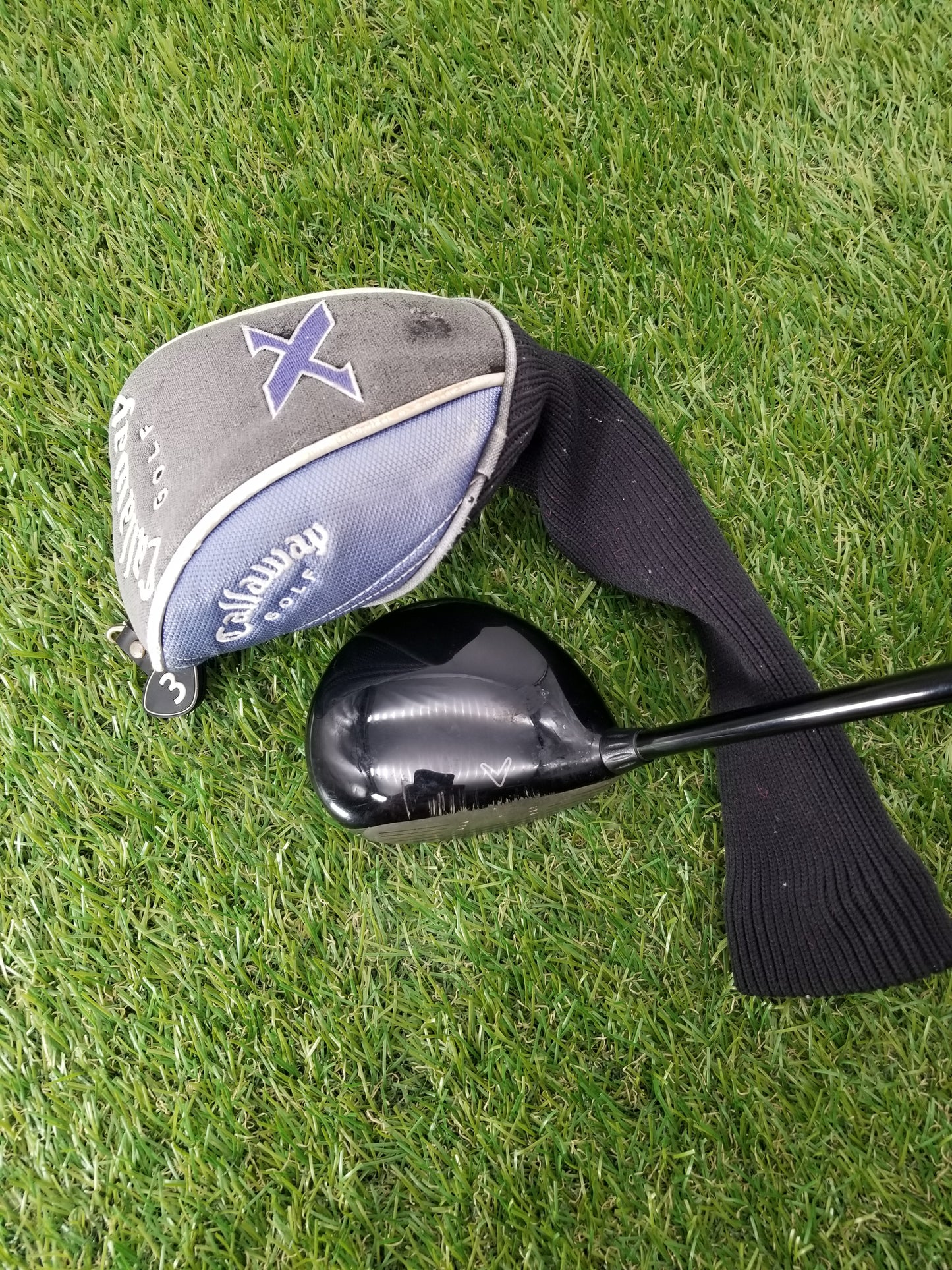 2007 CALLAWAY X 3 WOOD 15* REGULAR FUJIKURA 60G +HC FAIR