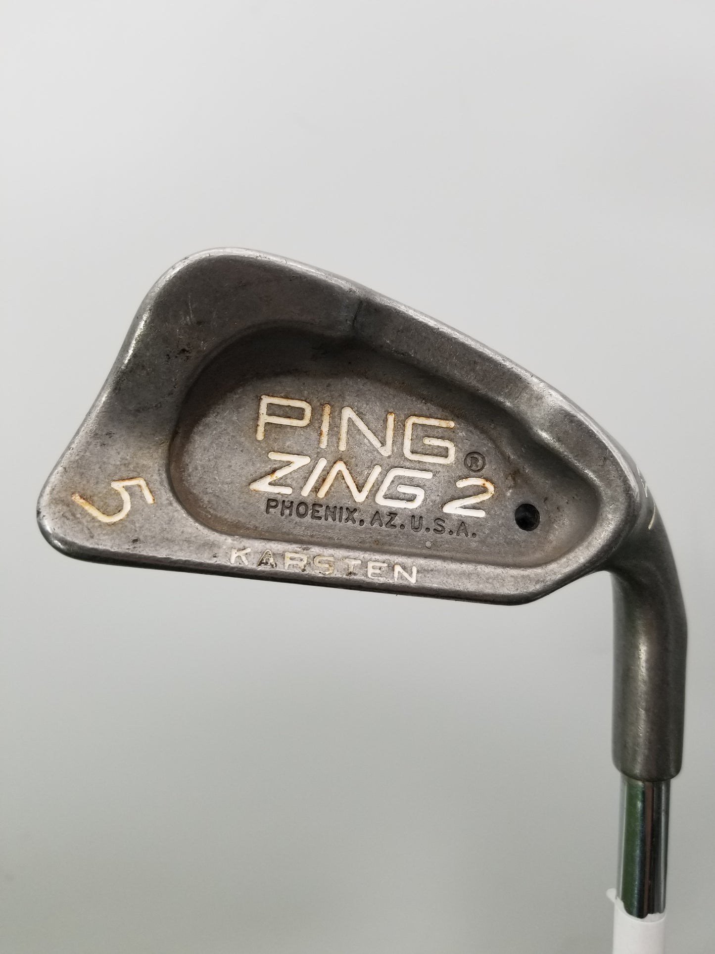 PING ZING 2 5 IRON BLACK DOT STIFF PING JZ 38.25" FAIR