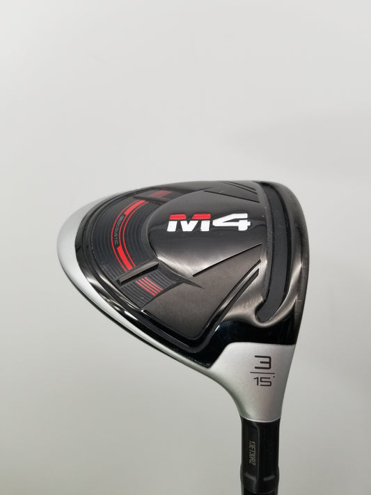2018 TAYLORMADE M4 3 WOOD 15* LADIES TAYLORMADE TUNED PERFORMANCE 45 DEMO