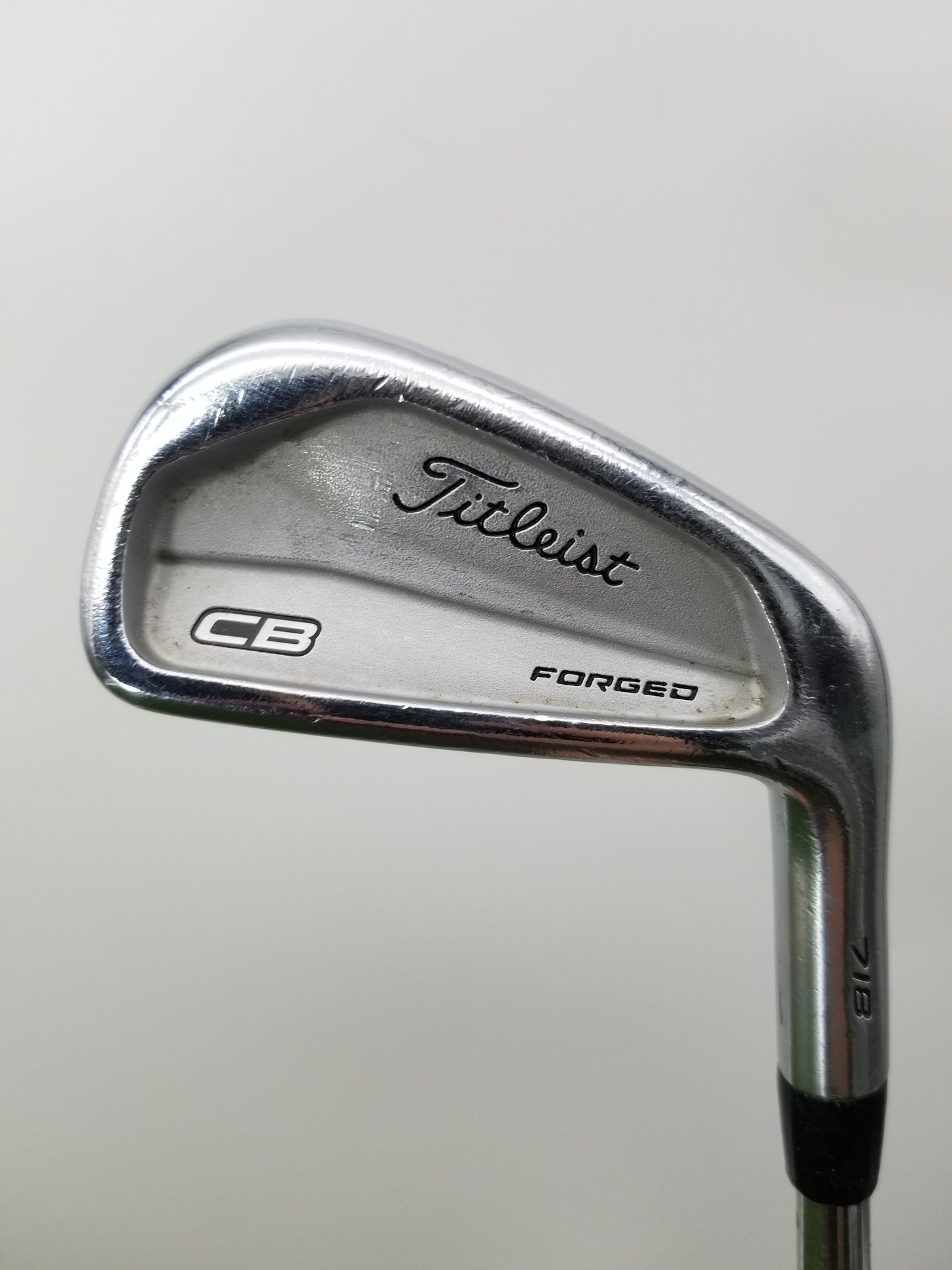 2017 TITLEIST 718 CB 6 IRON STIFF TRUE TEMPER DYNAMIC GOLD S300 37.75" GOOD