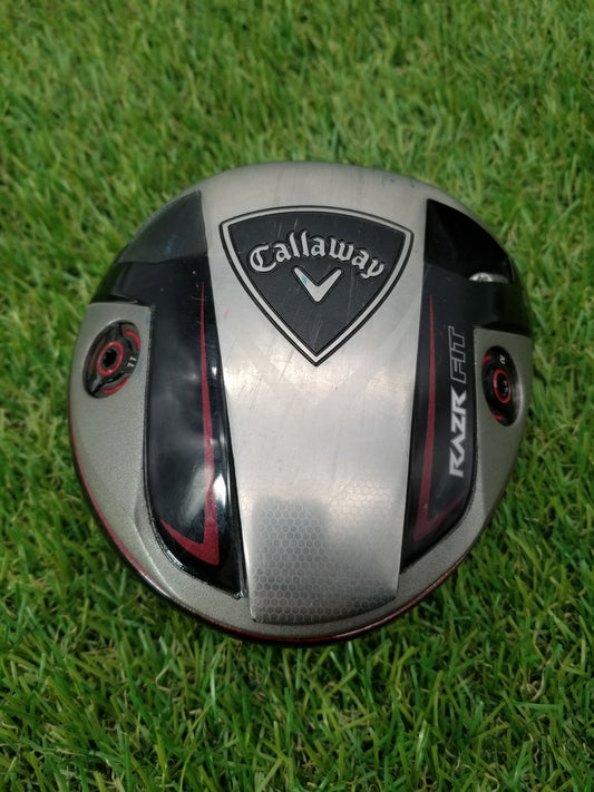 2012 CALLAWAY RAZR FIT DRIVER 9.5* CLUBHEAD ONLY GOOD