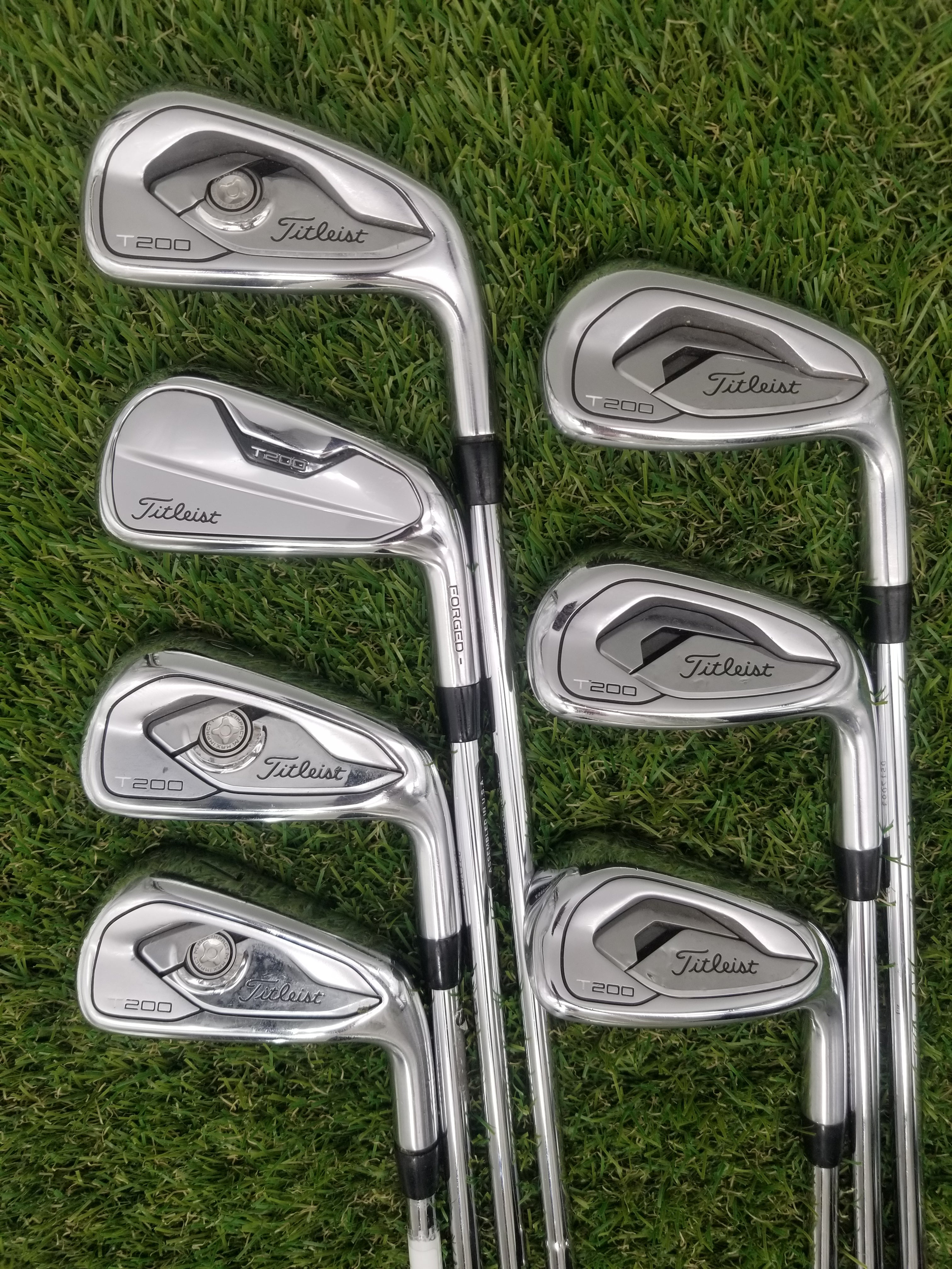 2019 TITLEIST T200 IRON SET 4-9I,48* STIFF TRUE TEMPER AMT BLACK S300 –  Purchase and Resell