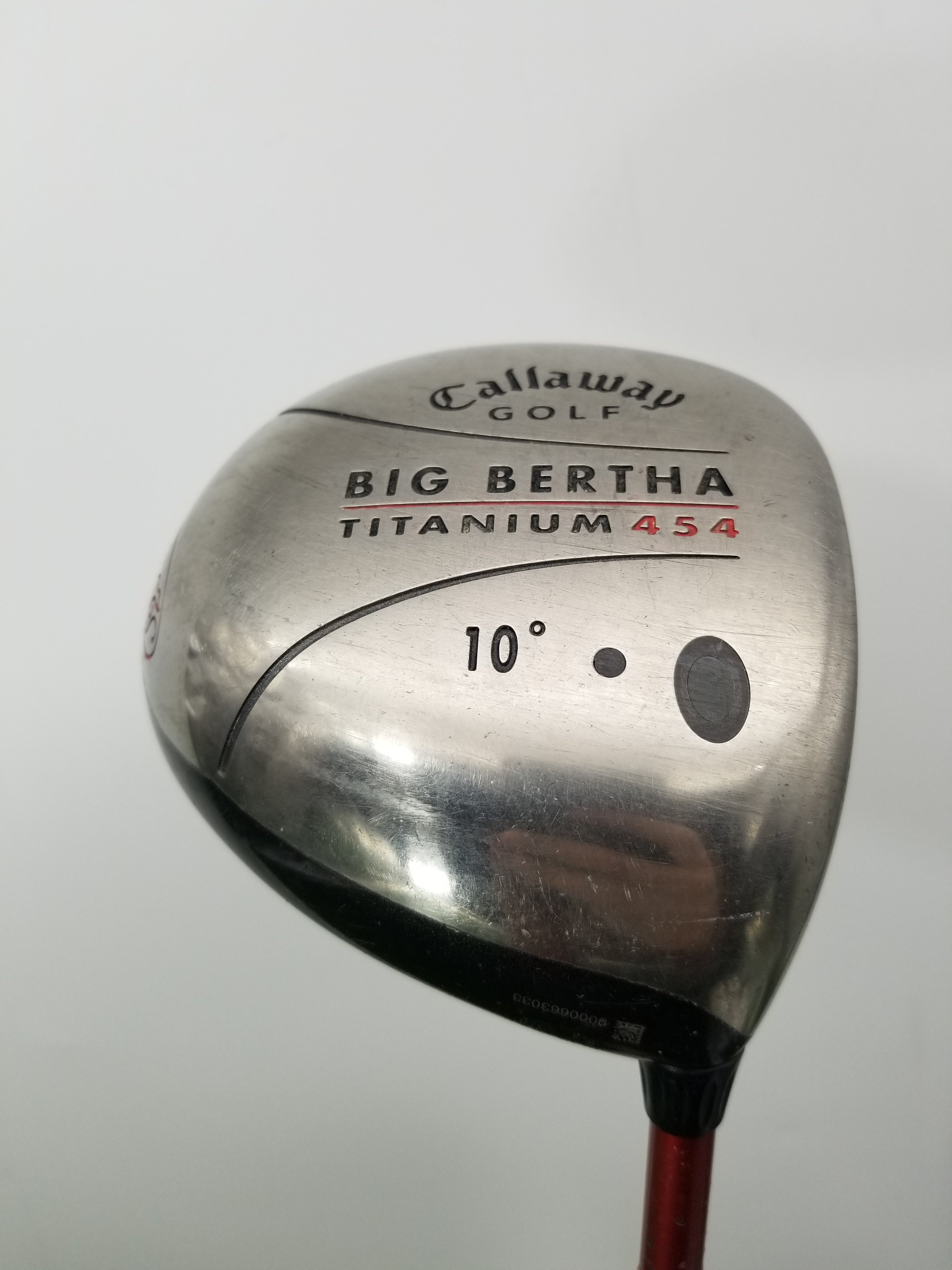 Callaway golf big Bertha titanium good driver 10 degree rh regular rch