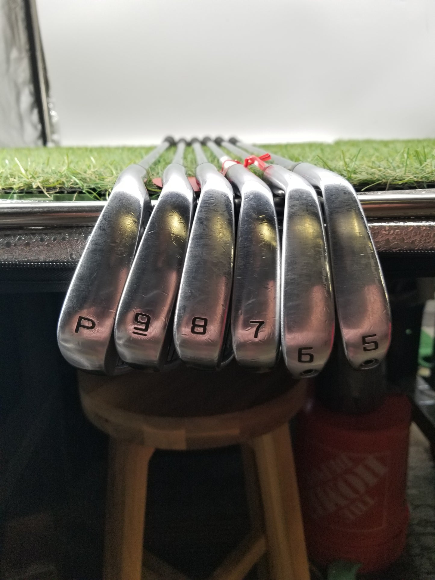 2023 COBRA KING TOUR/FORGED TEC COMBO IRON SET 5-PW STIFF KBS $-TAPER 120 GOOD