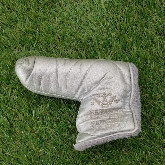 SCOTTY CAMERON MILLED BLADE PUTTER HEADCOVER VERYGOOD